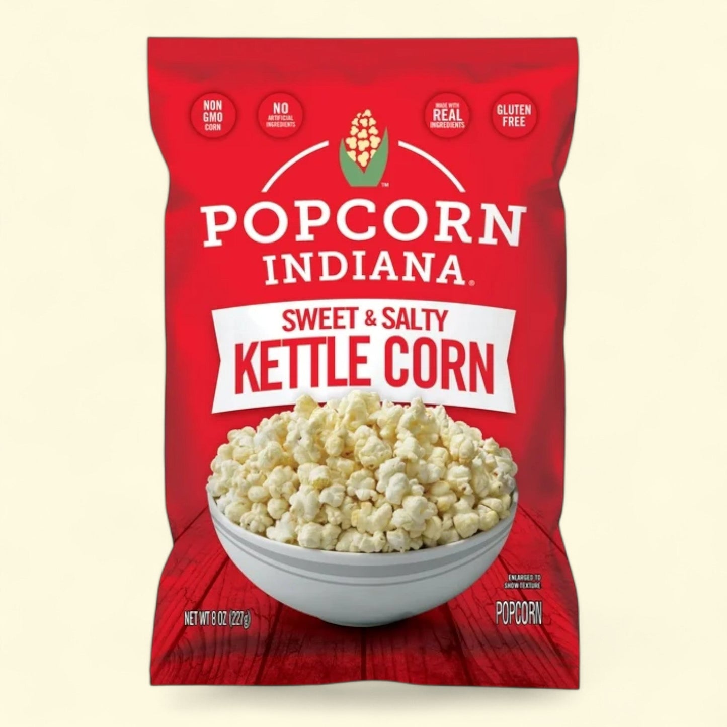 Popcorn, Indiana Kettle Corn Popcorn, 8 Oz.