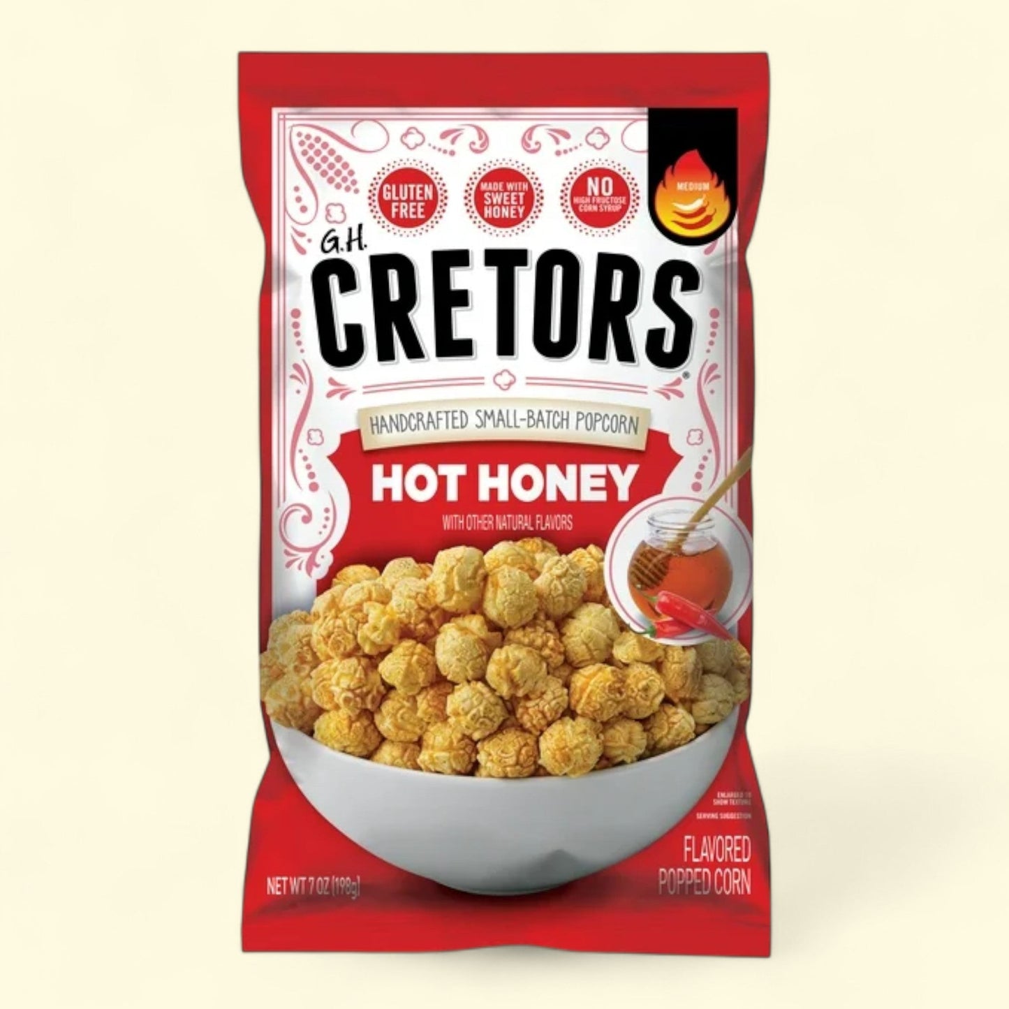 G.H. Cretors Hot Honey Kettle Corn Popcorn, 7 oz
