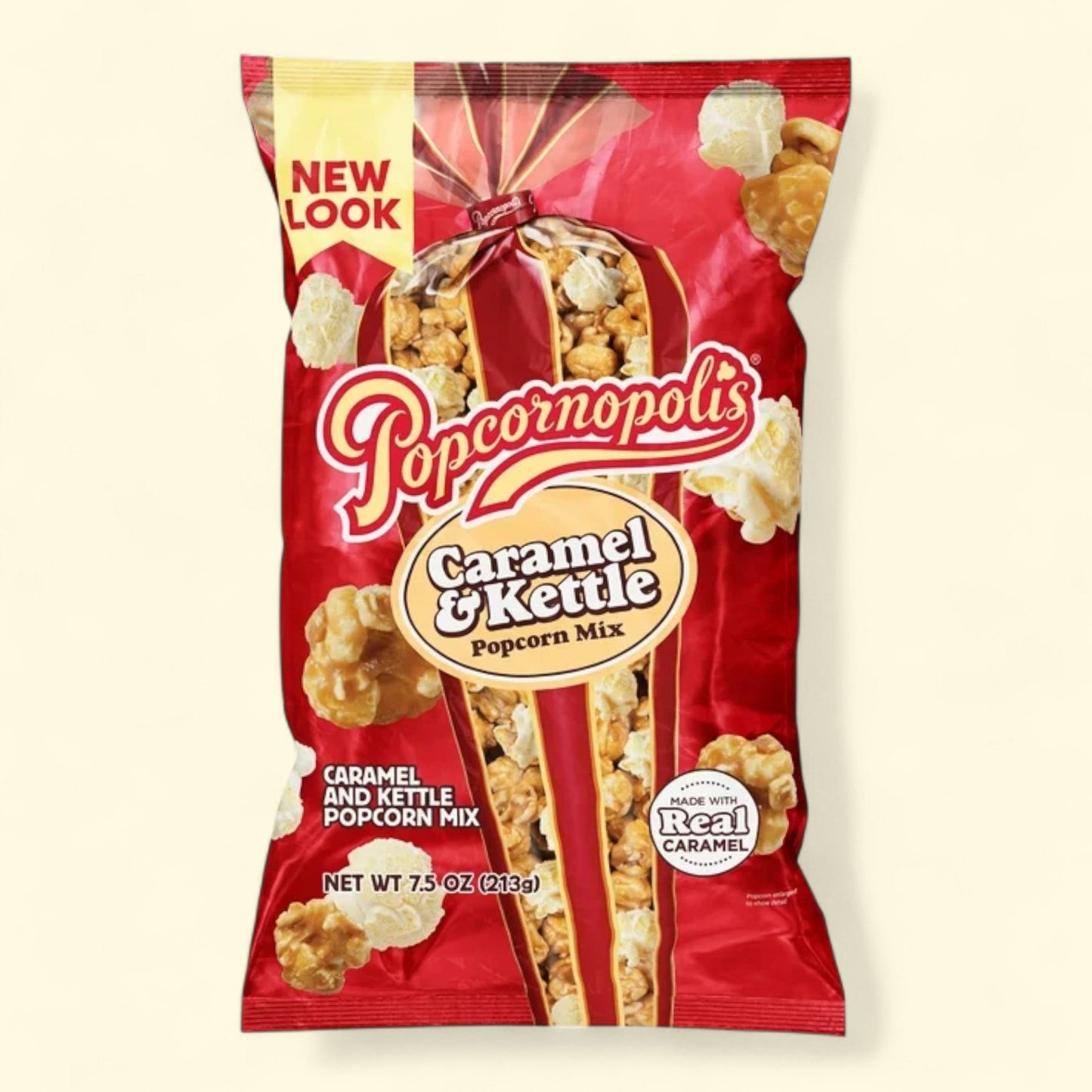 Popcornopolis Caramel & Kettle Mix, 7.5 oz
