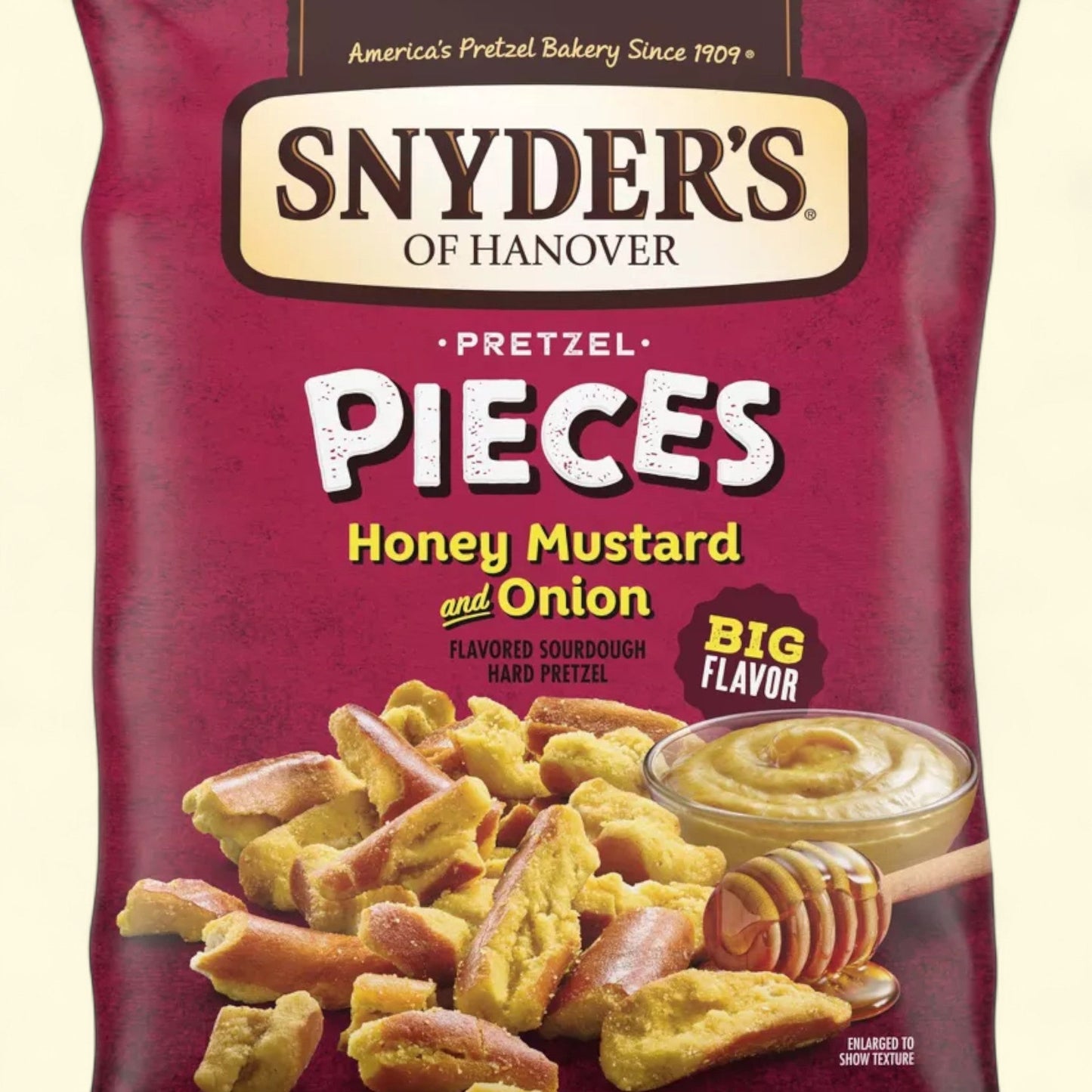 Snyder's of Hanover Pretzel Pieces Honey Mustard and Onion, 11.25oz