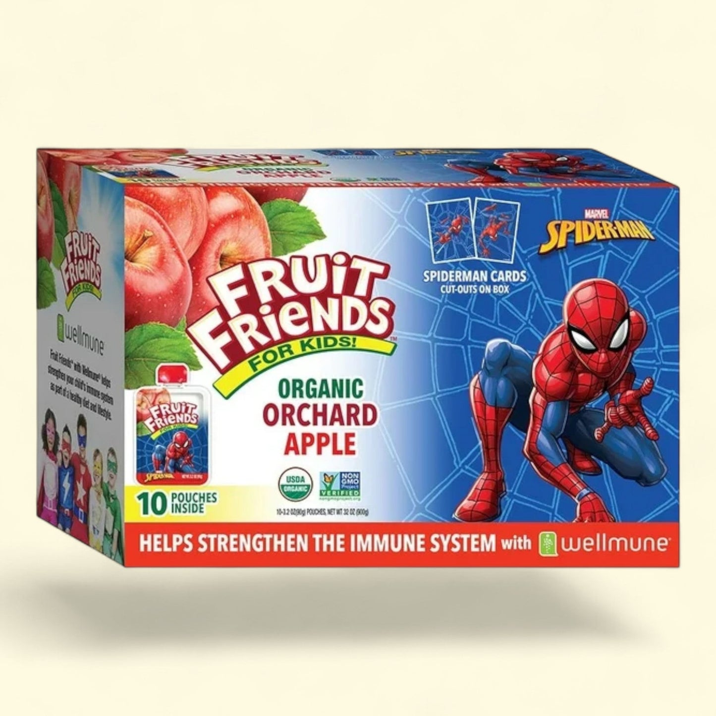 Fruit Friends Organic Applesauce, 3.2 oz, 10 Ct