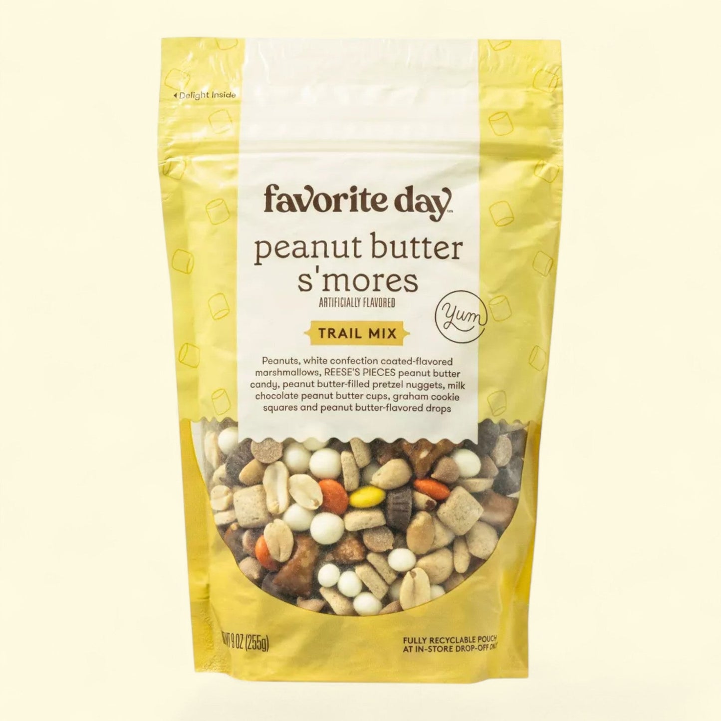 Favorite Day, mélange de fruits secs « S'mores » au beurre de cacahuète, 255 g