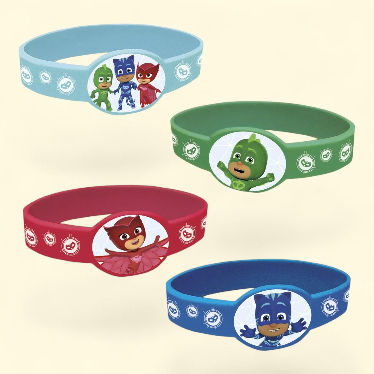 PJ Masks Bracelets, 4 Count — authentic US product shipped worldwide by Treatspree