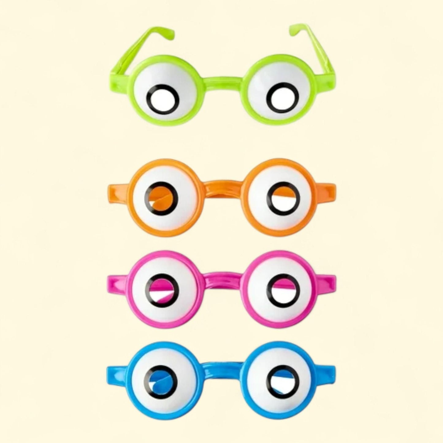 Way To Celebrate Eyeball Glasses Party Favors, 8 Count
