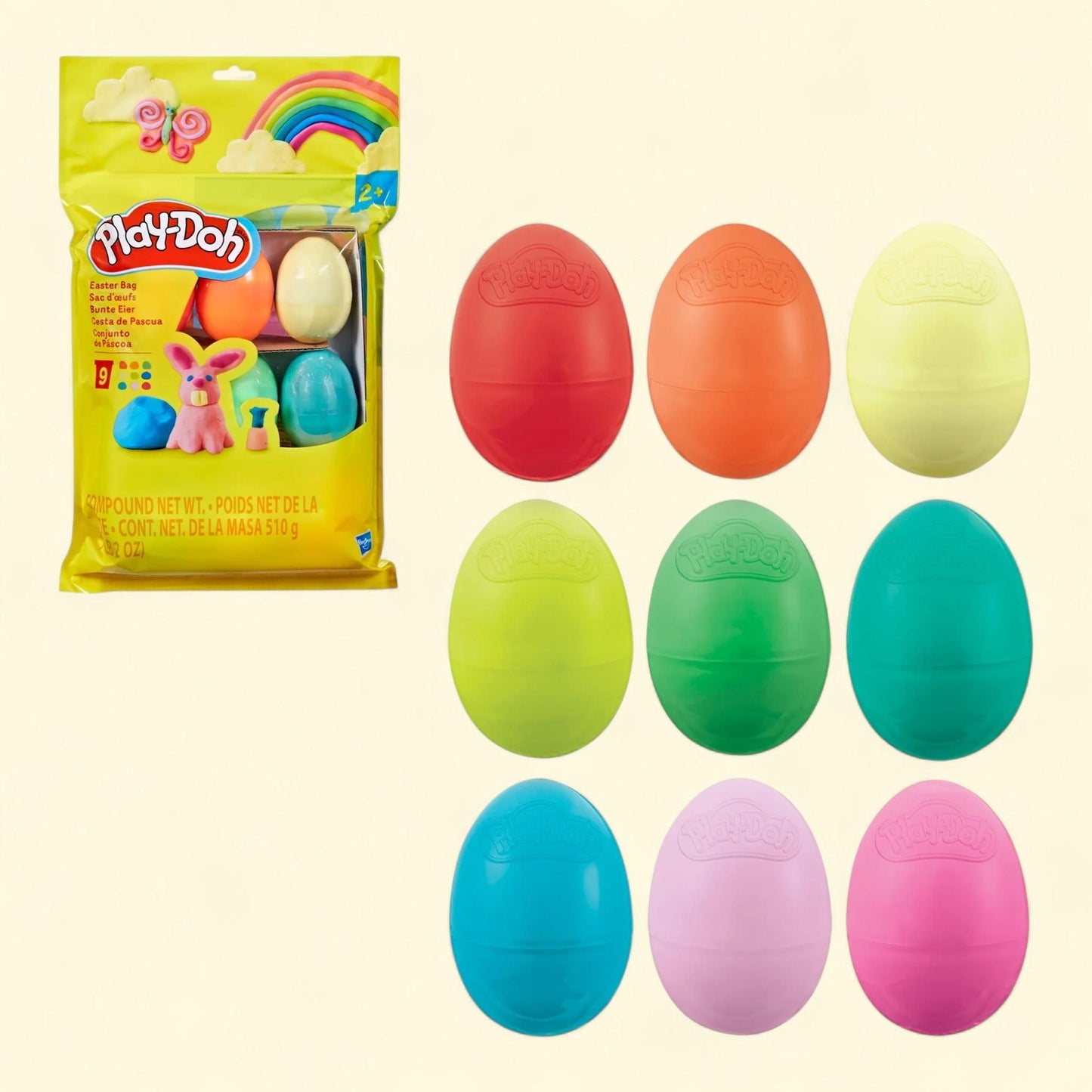Play-Doh Easter Bag, 9 Eggs