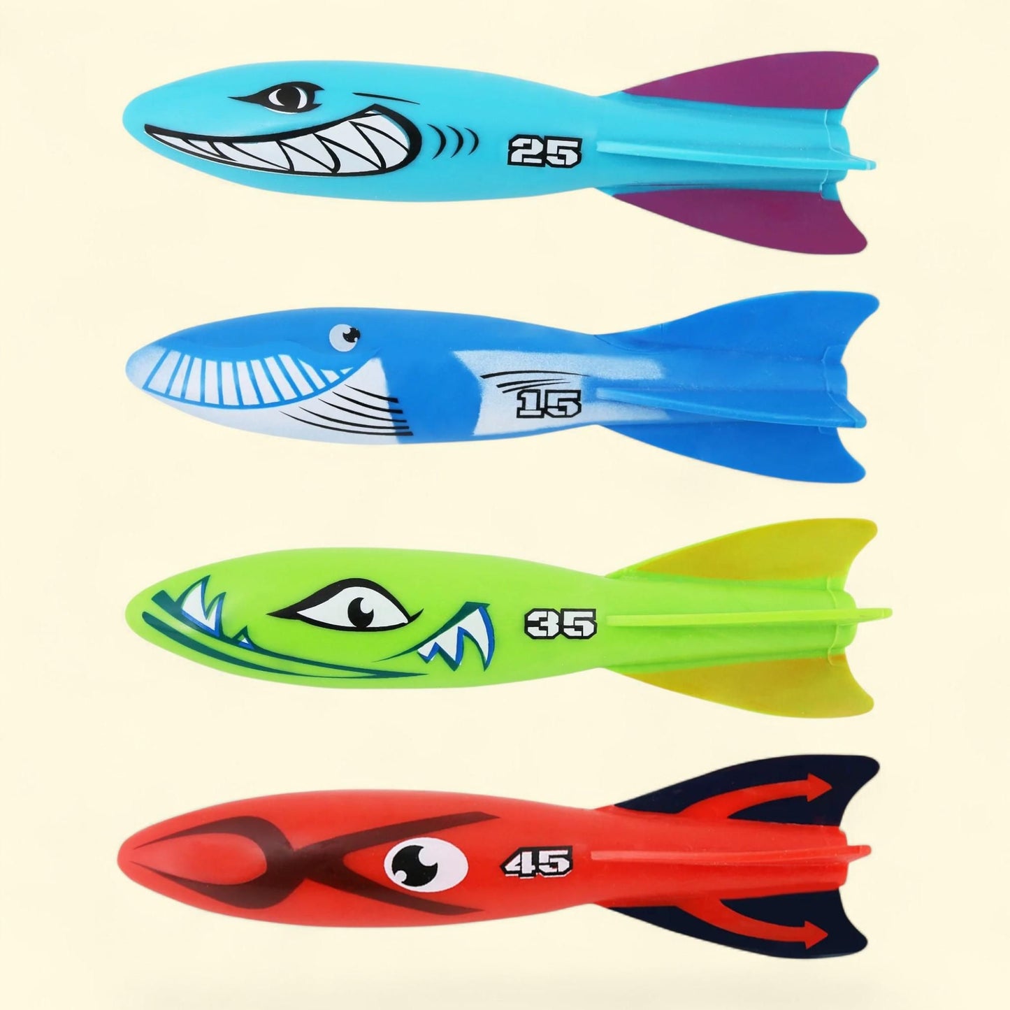 Play Day Diving Torpedoes, 4-Pack