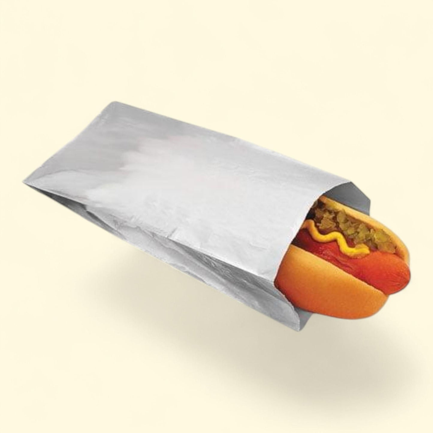 Bagcraft Foil Single-Serve Bags, 3.5" x 8.5", 1,000/Carton