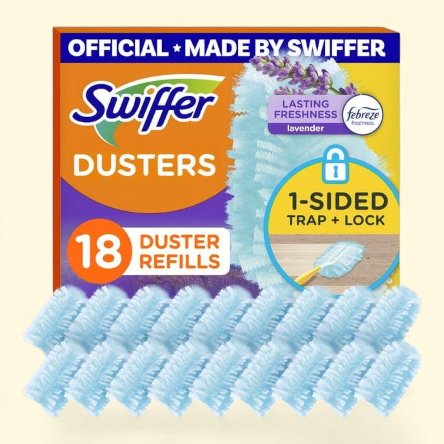 Swiffer Duster Refills, Lavender Scent, 18 Ct