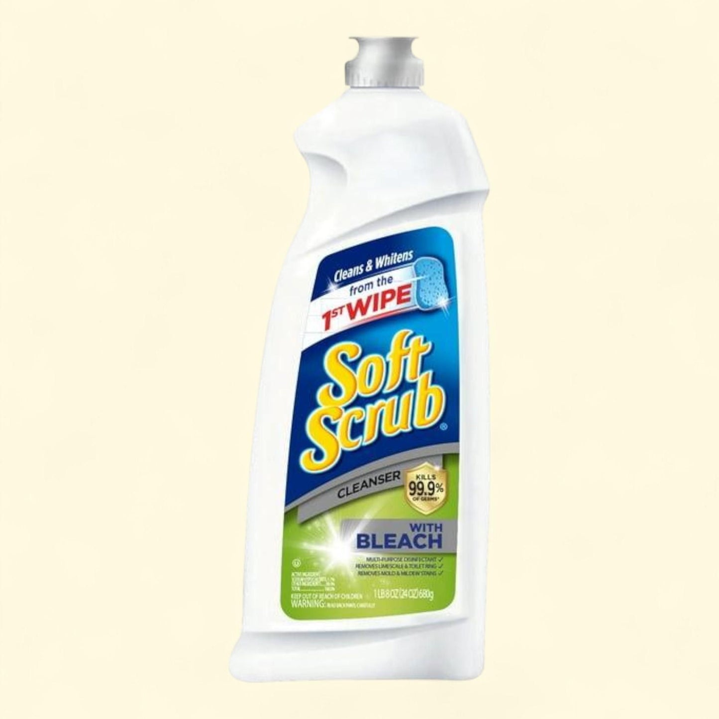 Soft Scrub Cleanser with Bleach, 24 oz