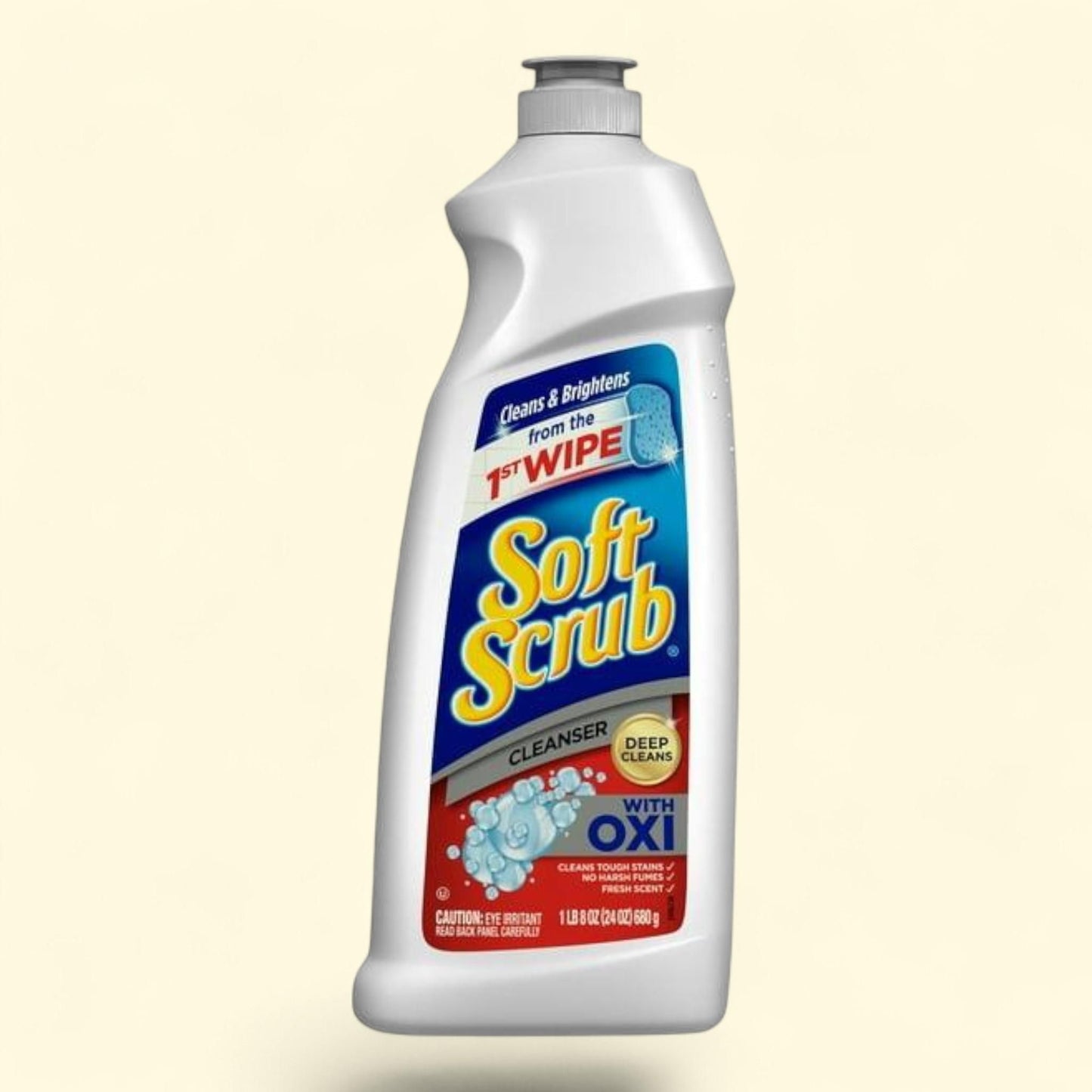 Soft Scrub Multi-Purpose Cleanser with OXI, 24 Ounce