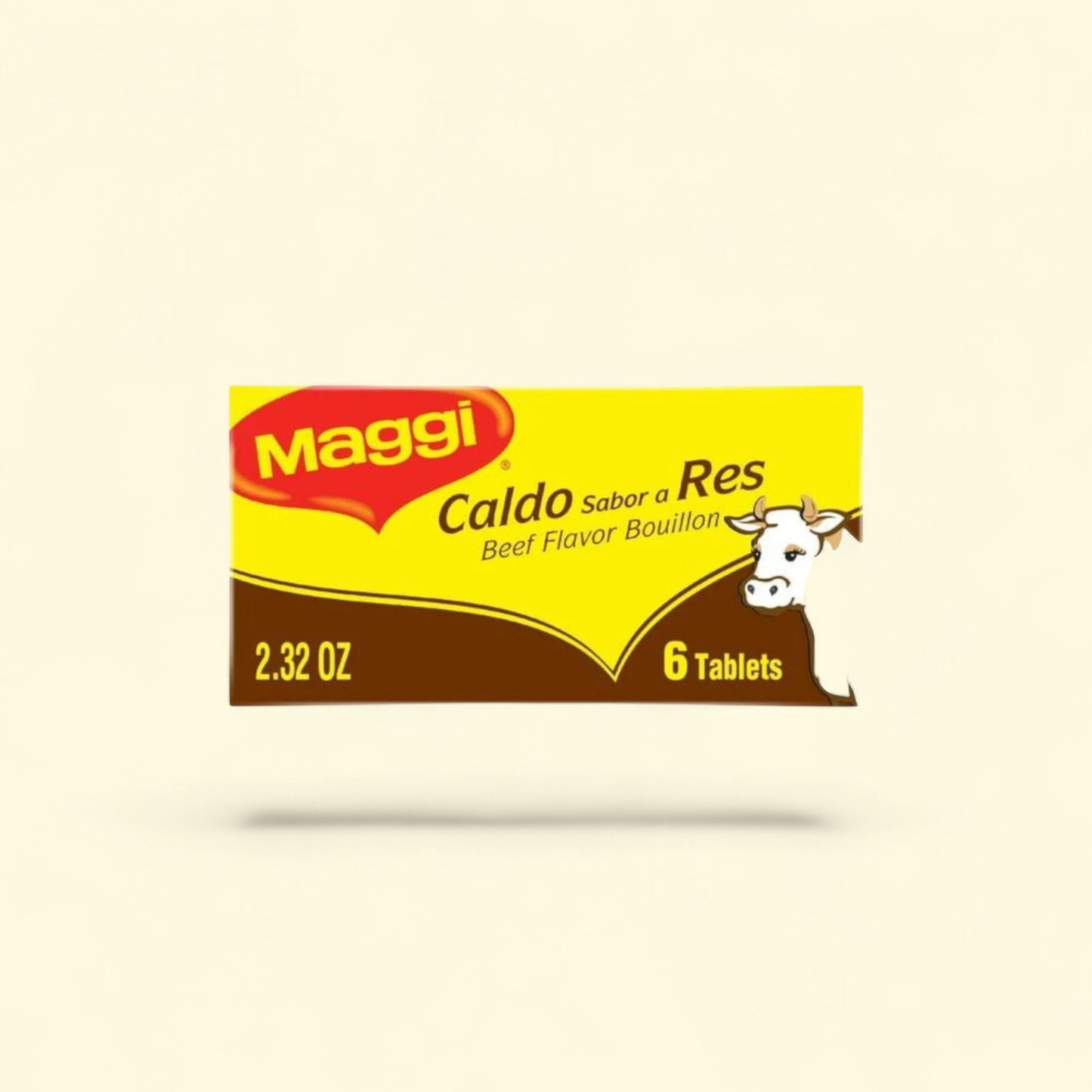 Maggi Beef Bouillon Cubes, 6-CT 2.32 oz — authentic US product shipped worldwide by Treatspree