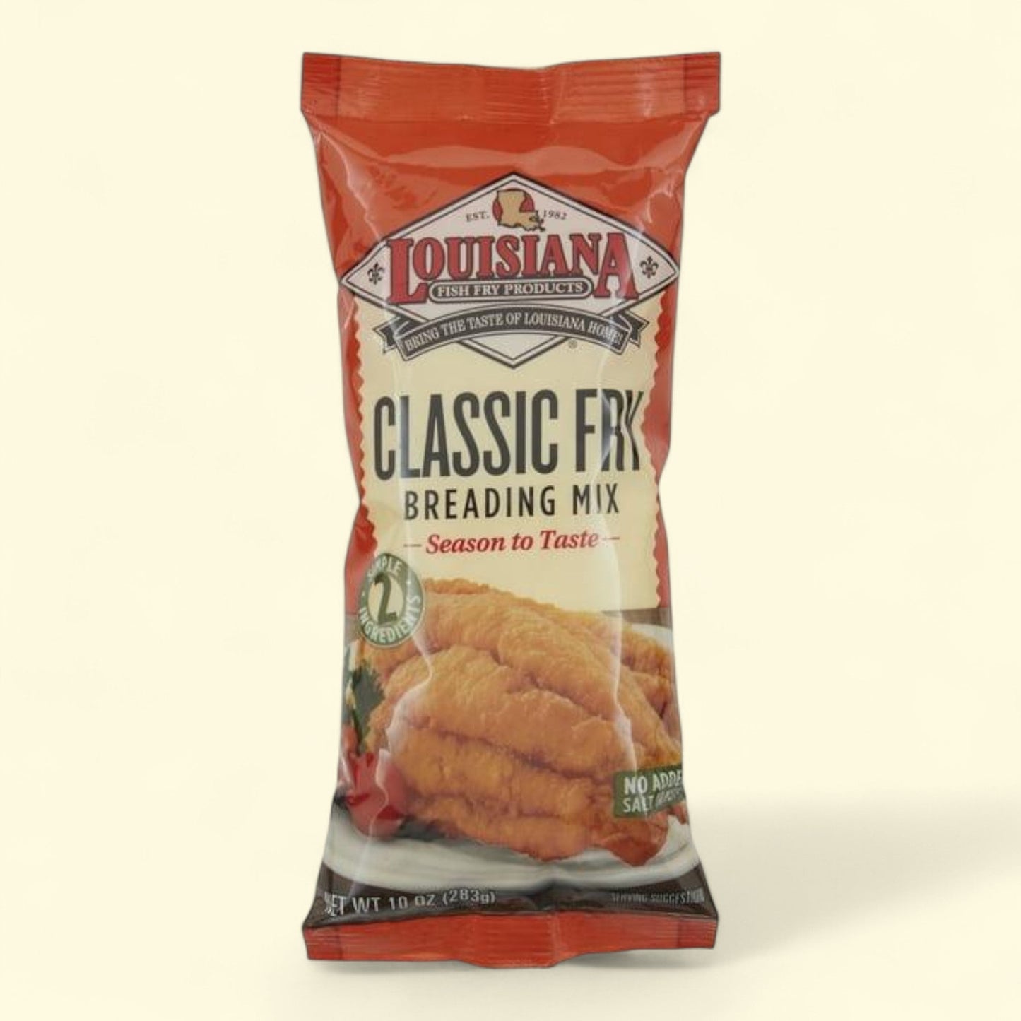 Louisiana Fish Fry Products Fry Breading Mix, Unseasoned 10oz
