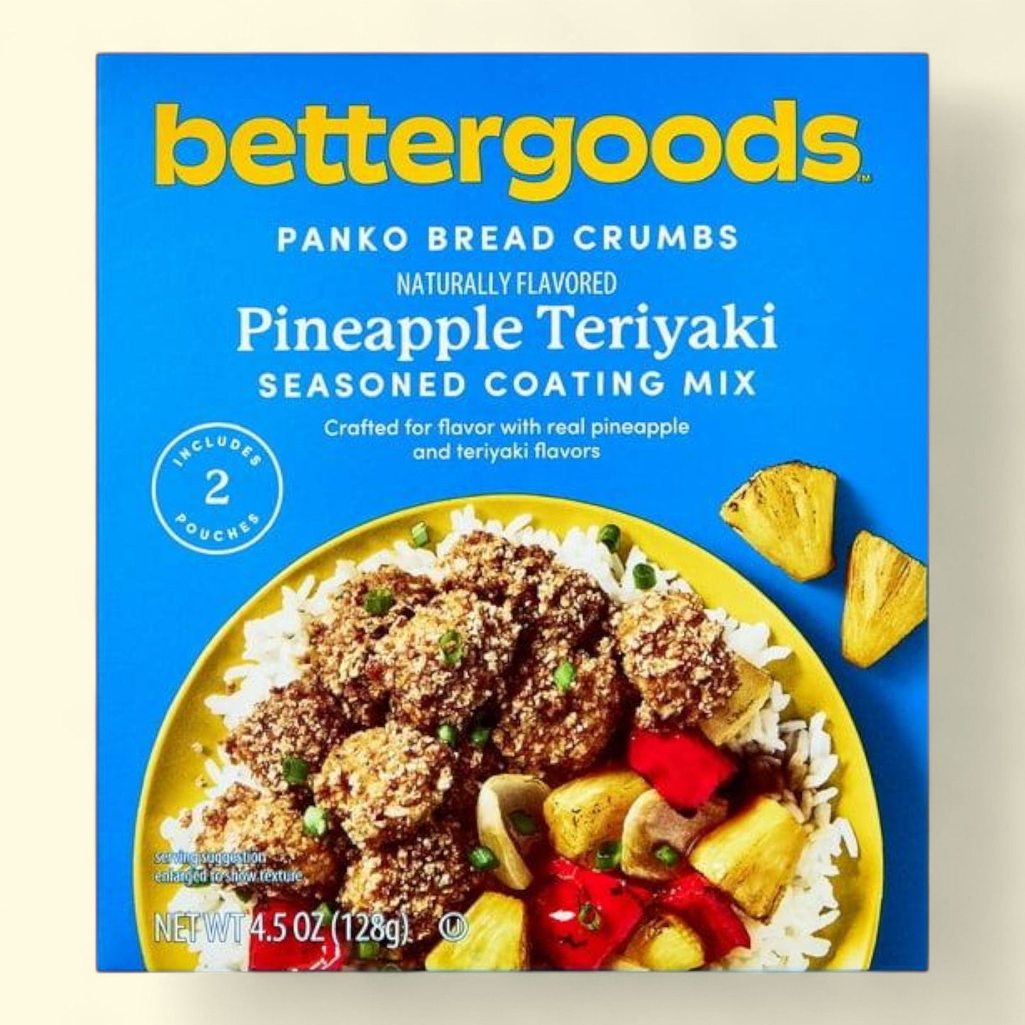 bettergoods Pineapple Teriyaki Panko Bread Crumbs, 4.5 oz