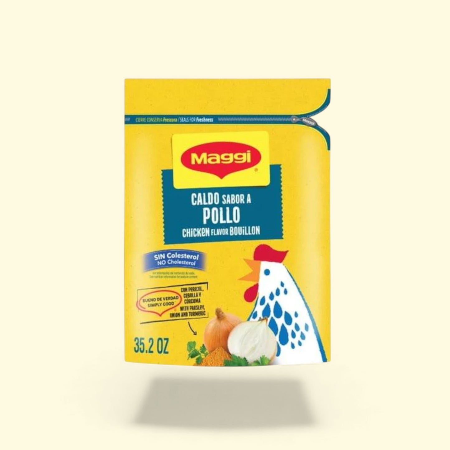 Maggi caldo sabor a pollo chicken flavor bouillon packet