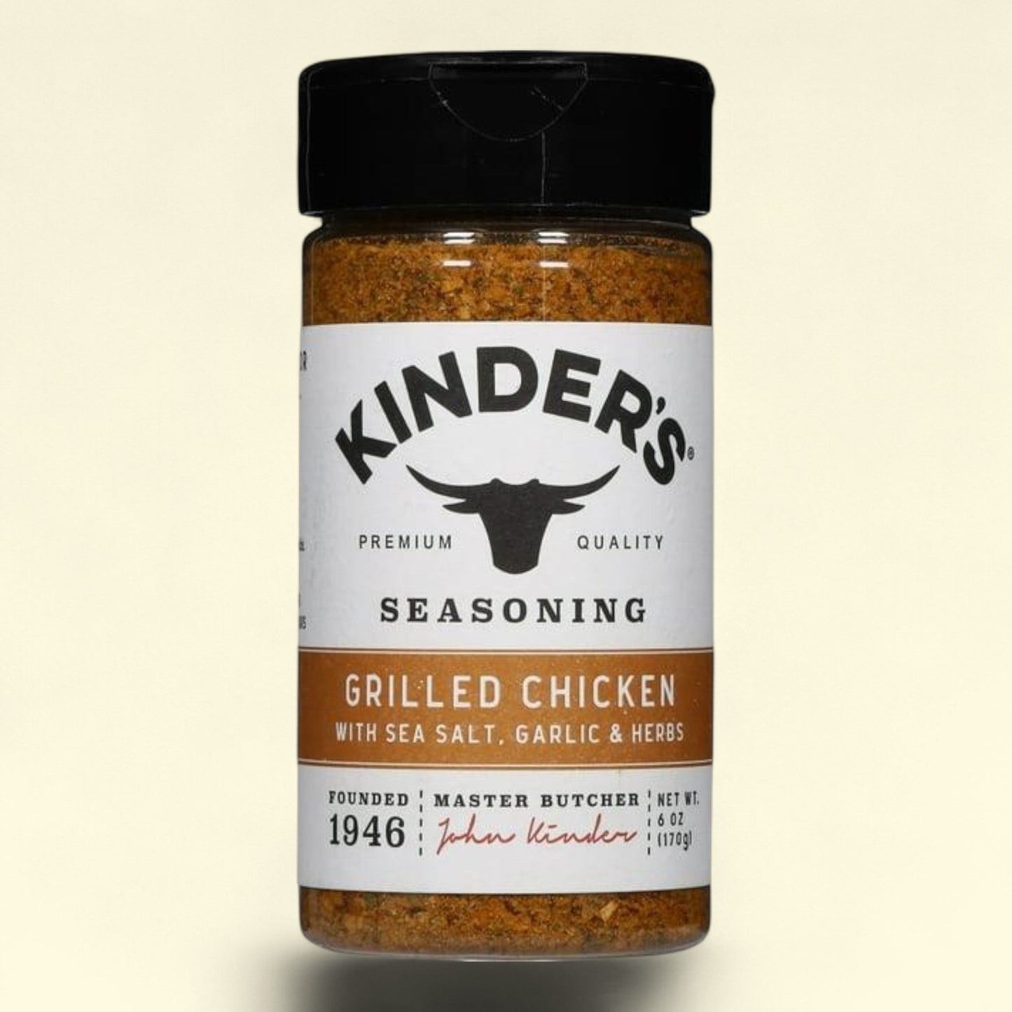 Kinder's Grilled Chicken Seasoning Blend, 6 oz — authentic US product shipped worldwide by Treatspree