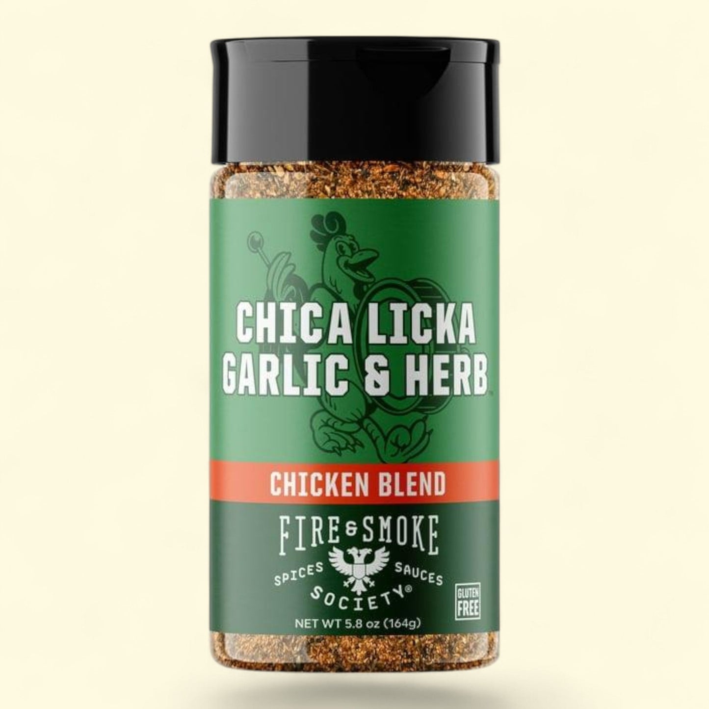 Fire & Smoke Society Chica Licka Garlic and Herb Seasoning, 5.5 Ounce — authentic US product shipped worldwide by Treatspree