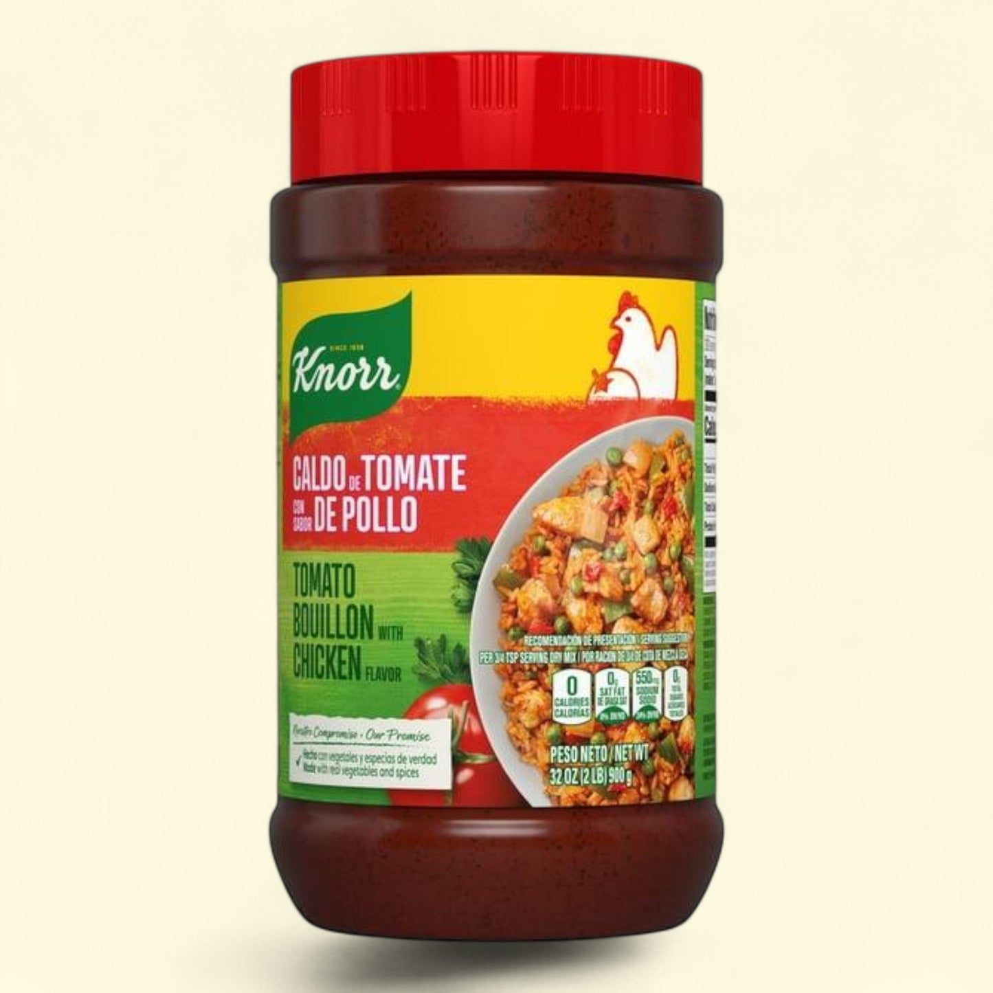 Knorr Tomato with Chicken Flavor Bouillon, 32 oz Jar