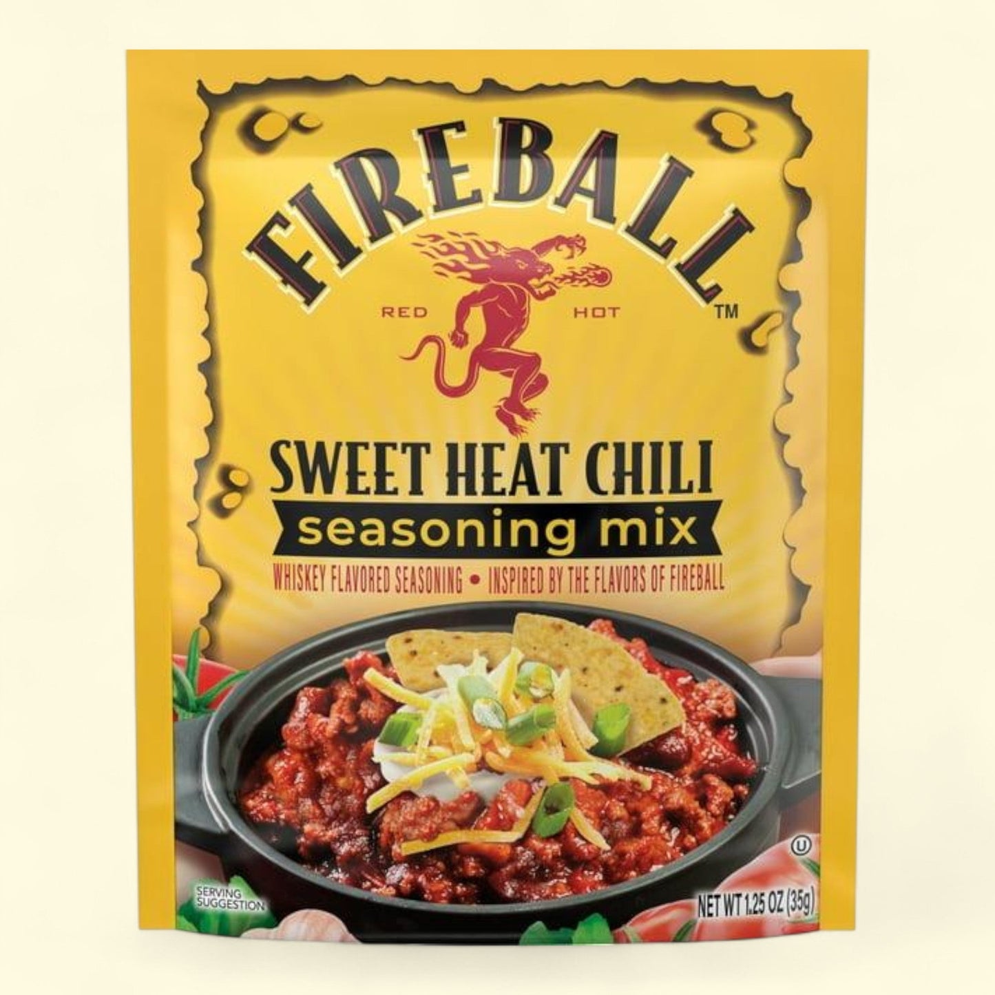 Sazerac Fireball Chili Seasoning, 1.25 oz