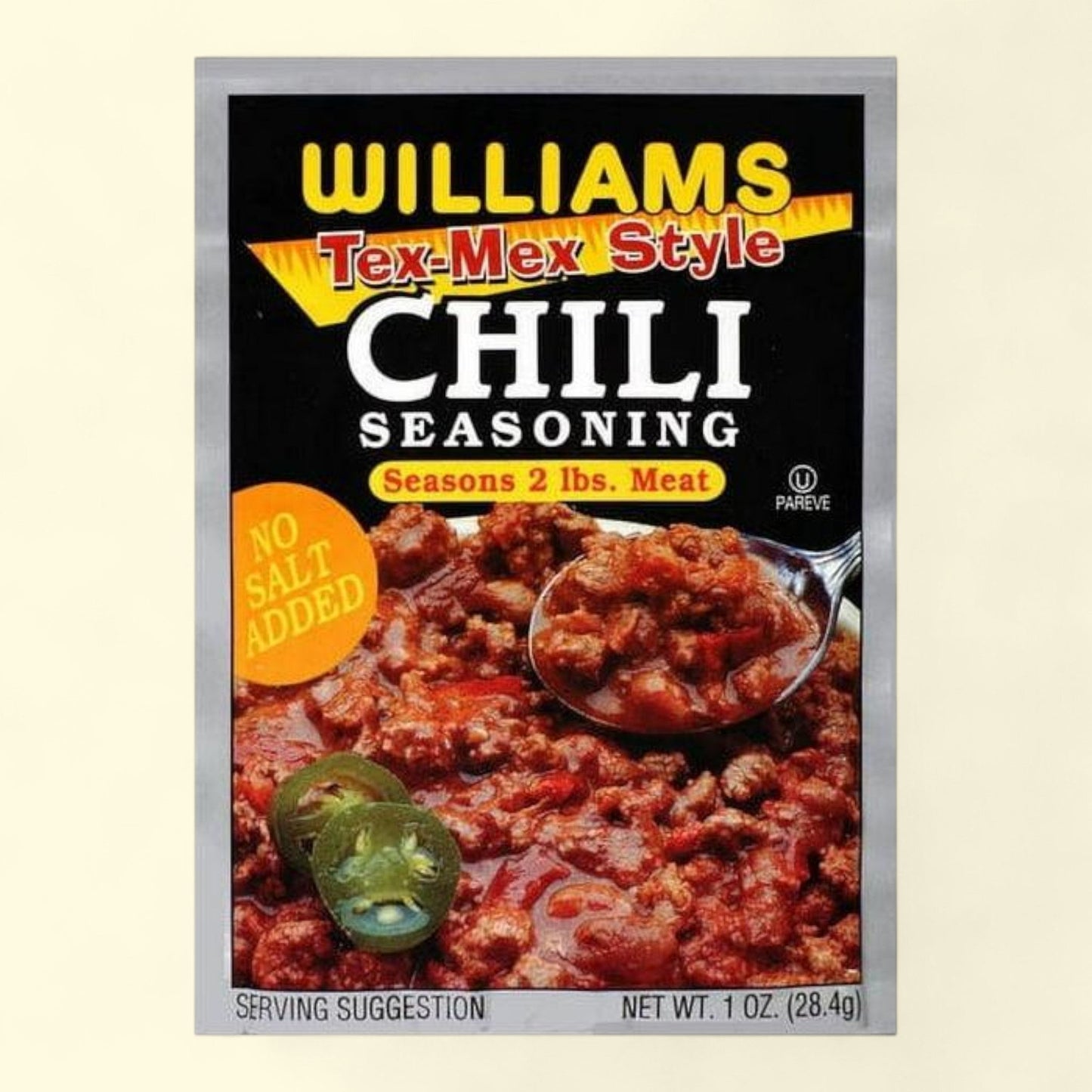 Williams Chili Seasoning, Tex-Mex Style, 1 oz
