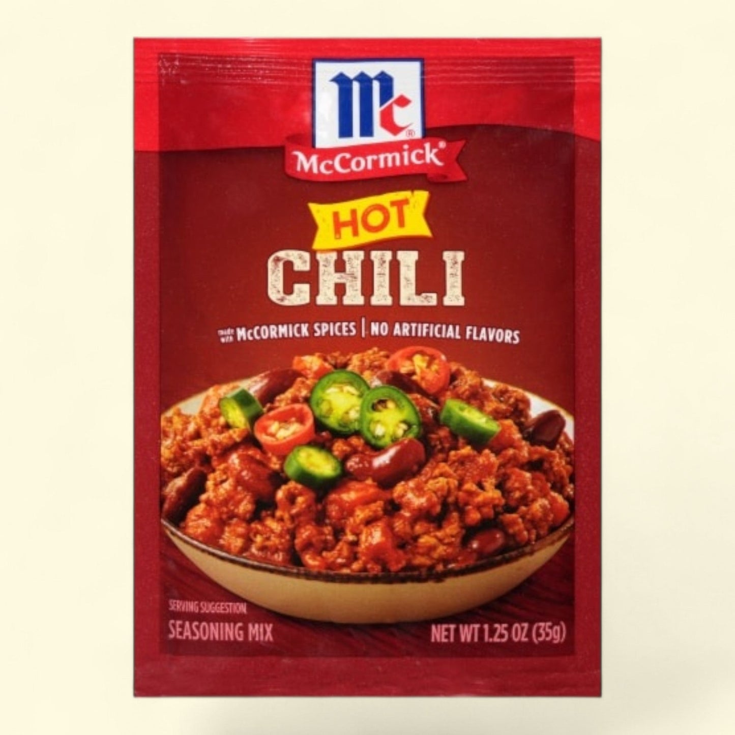 McCormick Hot Chili Seasoning Mix, 1.25 oz