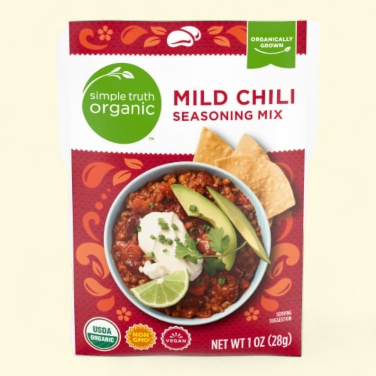 Simple Truth Organic, Mild Chili Seasoning Mix, 1 oz — authentic US product shipped worldwide by Treatspree