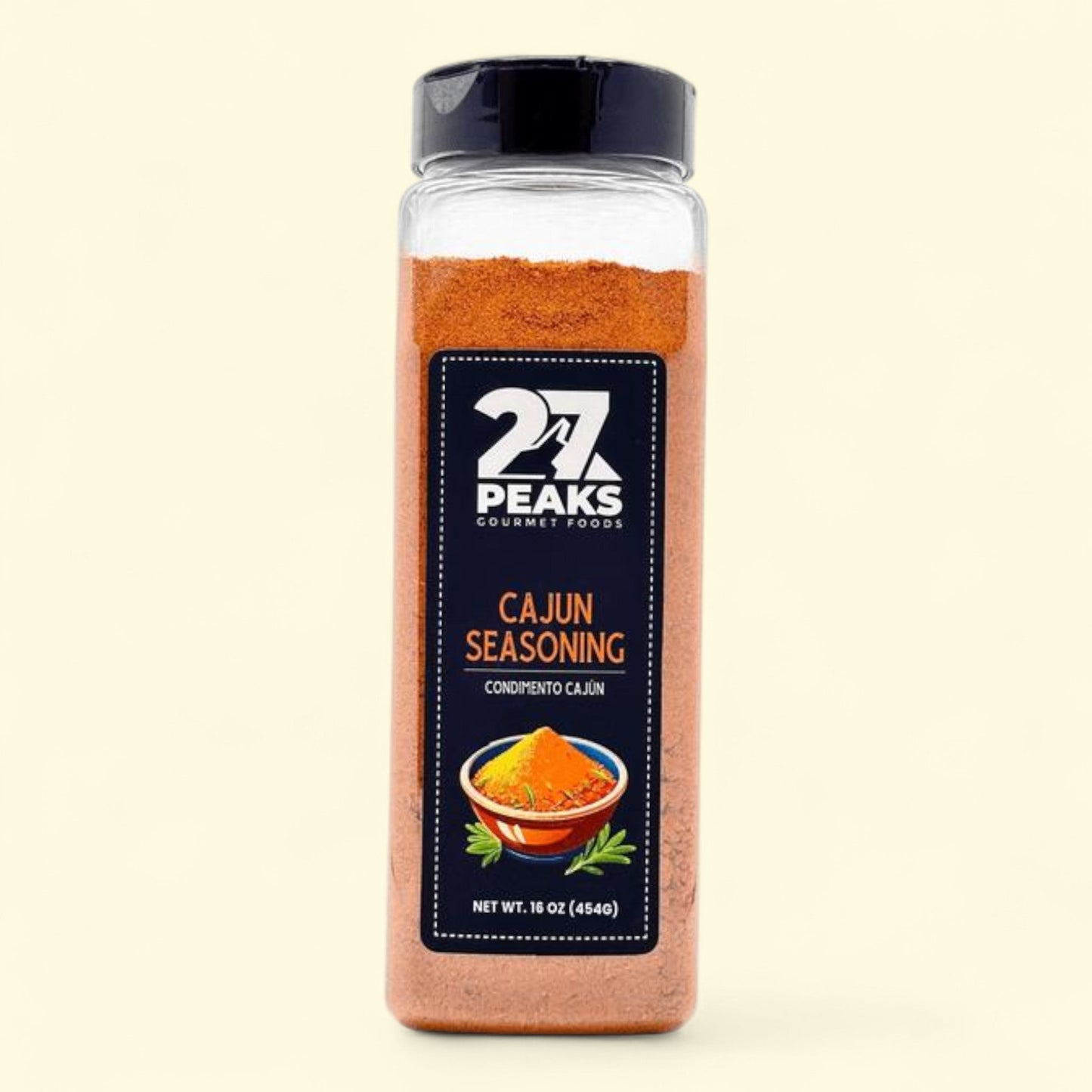 27 Peaks Gourmet Cajun Seasoning, 16 oz