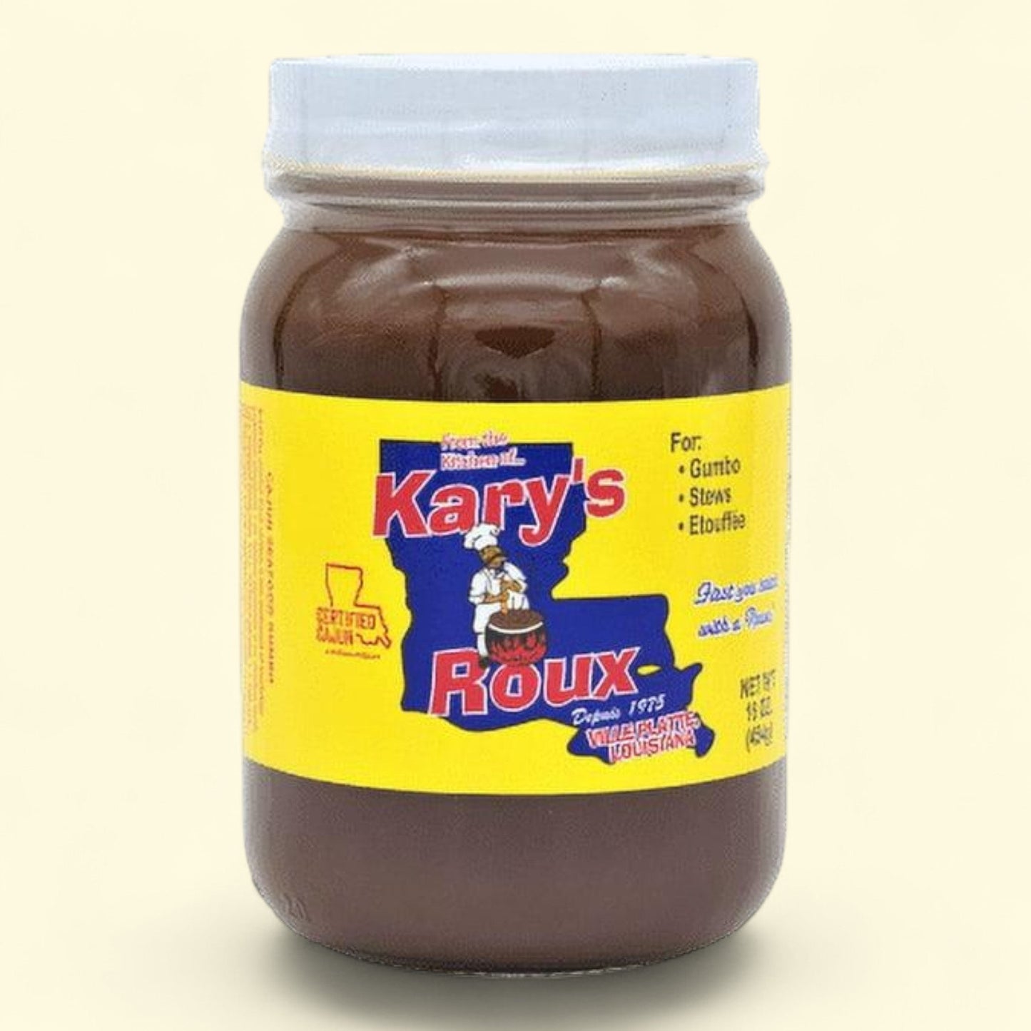 Kary's Dark Roux, 16 oz Jar