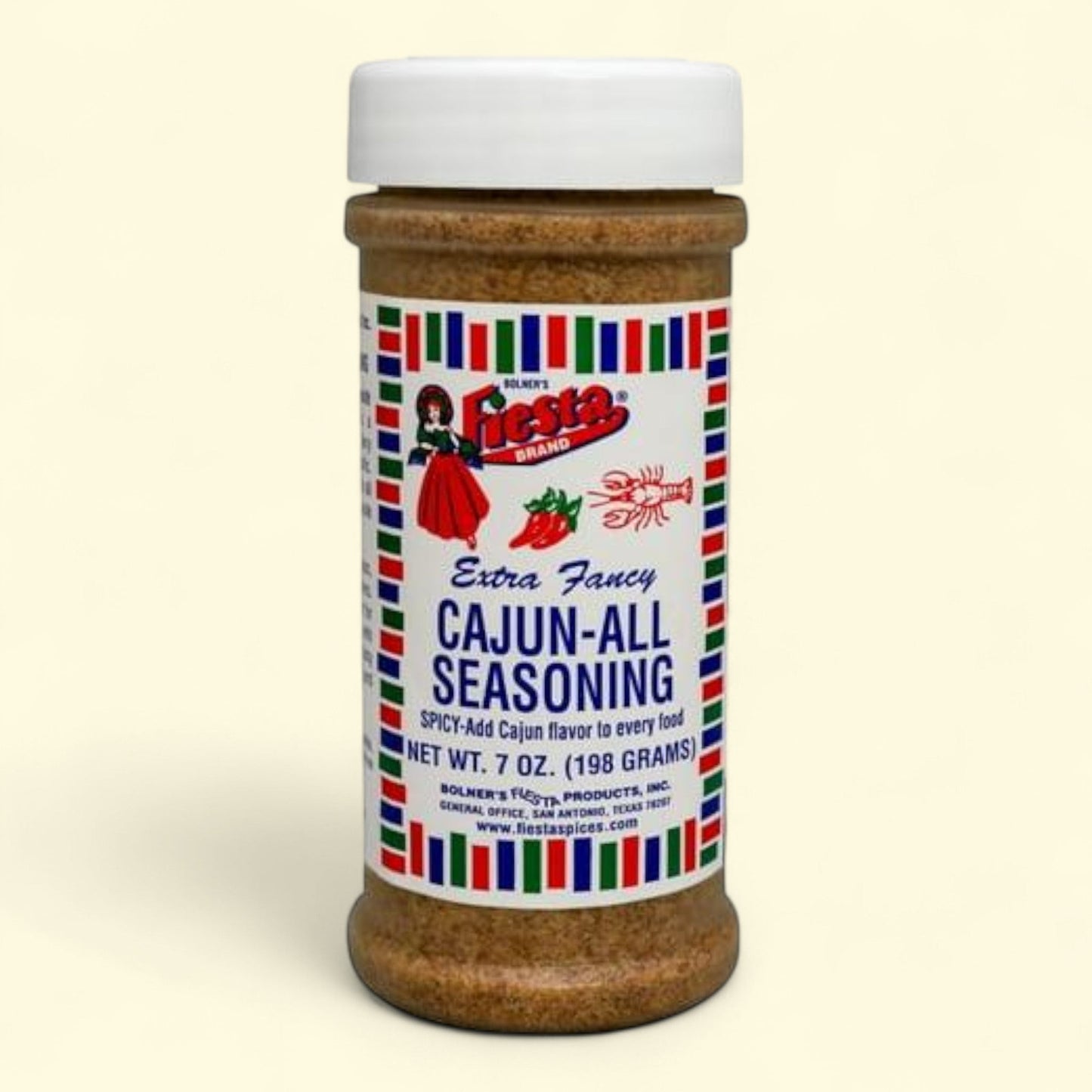 Bolner's Fiesta Brand Spicy Cajun-All Seasoning, 7 oz