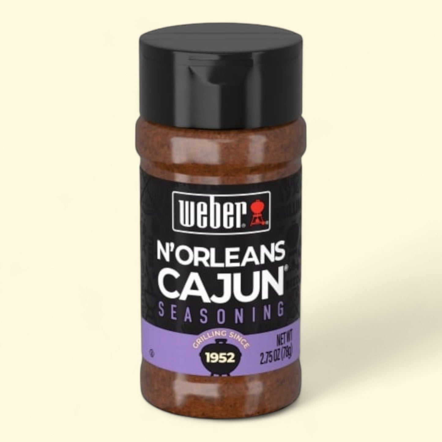 Weber N'Orleans Cajun Seasoning, 2.75 oz