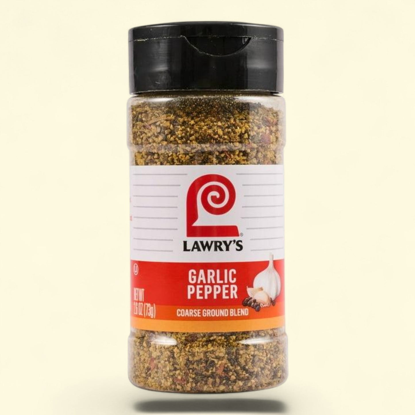 Lawry's Kosher Garlic Pepper, 2.600 oz Bottle — authentic US product shipped worldwide by Treatspree
