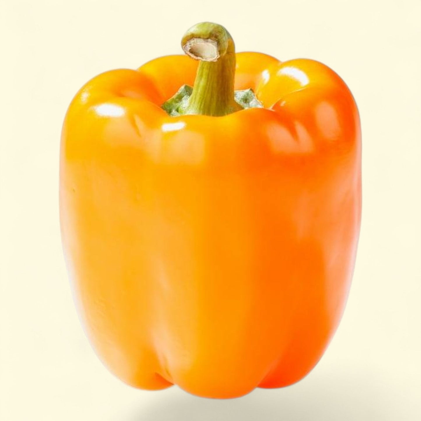 Fresh Orange Bell Pepper, 1 ct — authentic US product shipped worldwide by Treatspree
