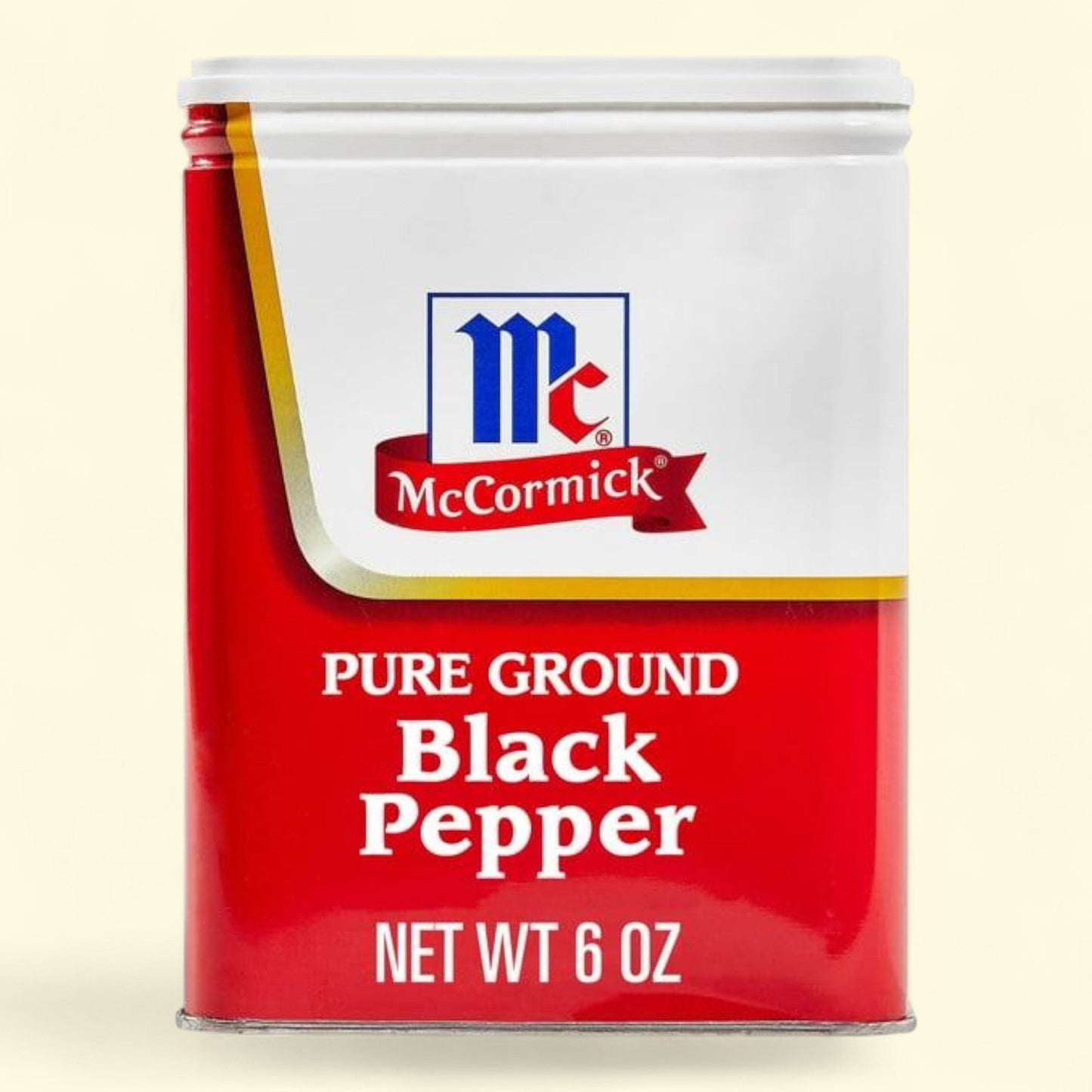 McCormick Ground Black Pepper, 6 oz.