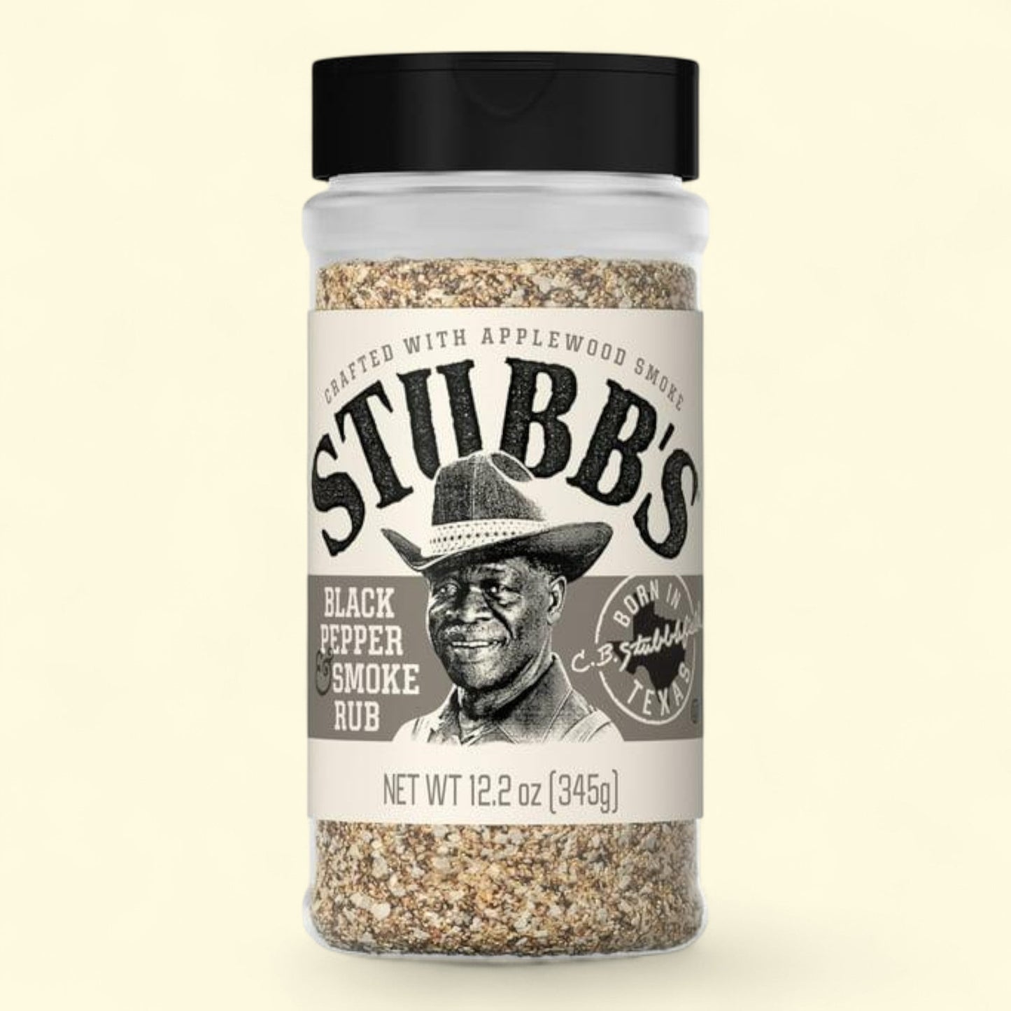 Stubb's Black Pepper & Smoke Rub, 12.2 oz