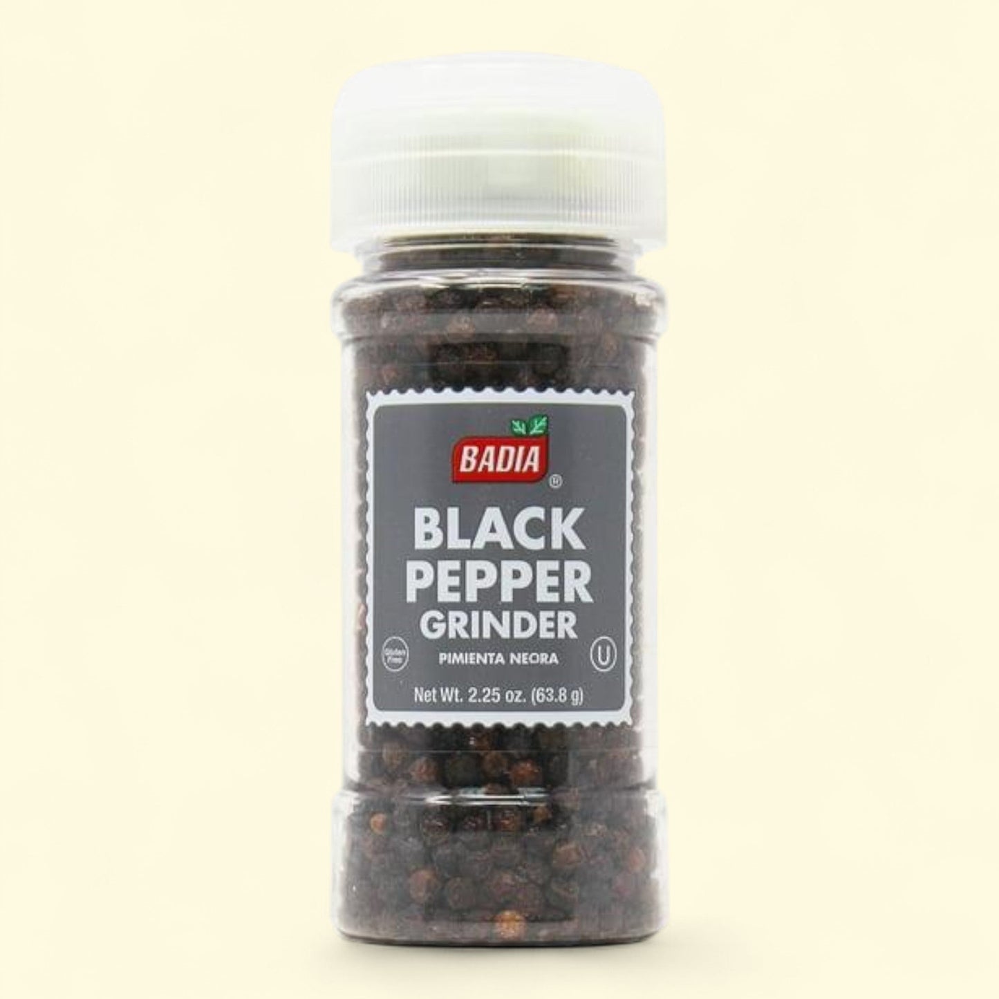 Badia Black Pepper Whole, Bottle, 2.5 oz