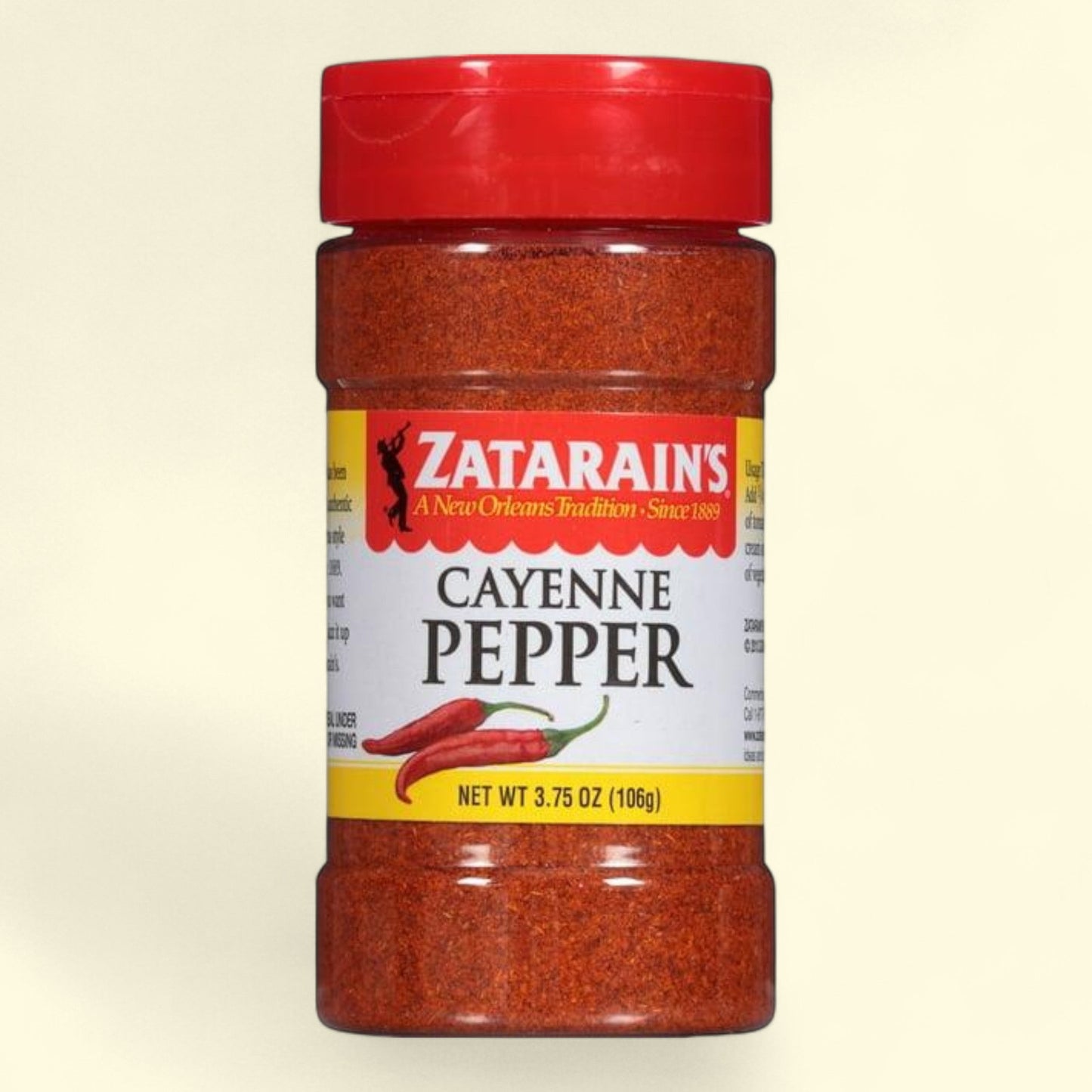 Zatarain's Cayenne Pepper, 3.750 oz Bottle