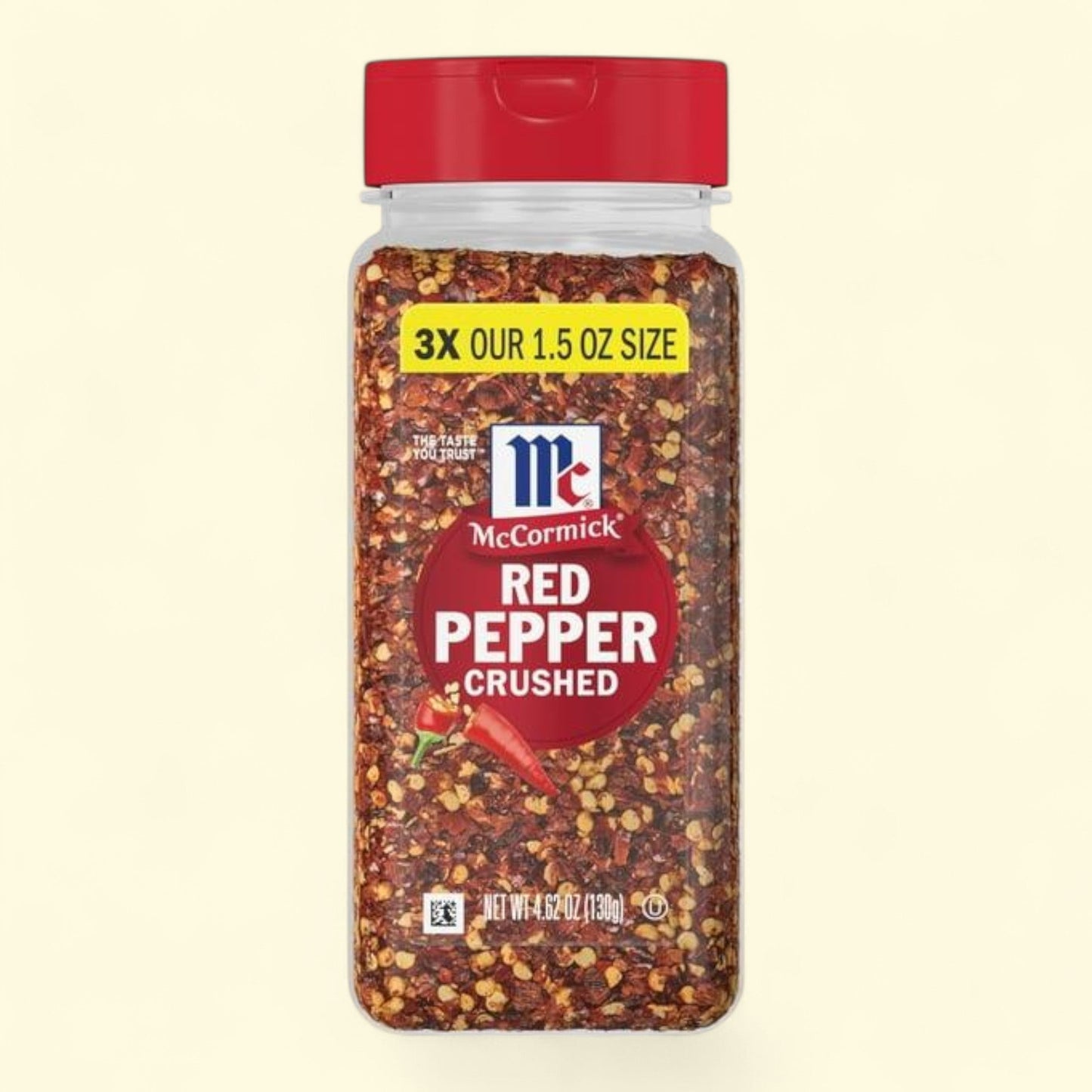 McCormick Crushed Red Pepper, 4.62 oz — authentic US product shipped worldwide by Treatspree