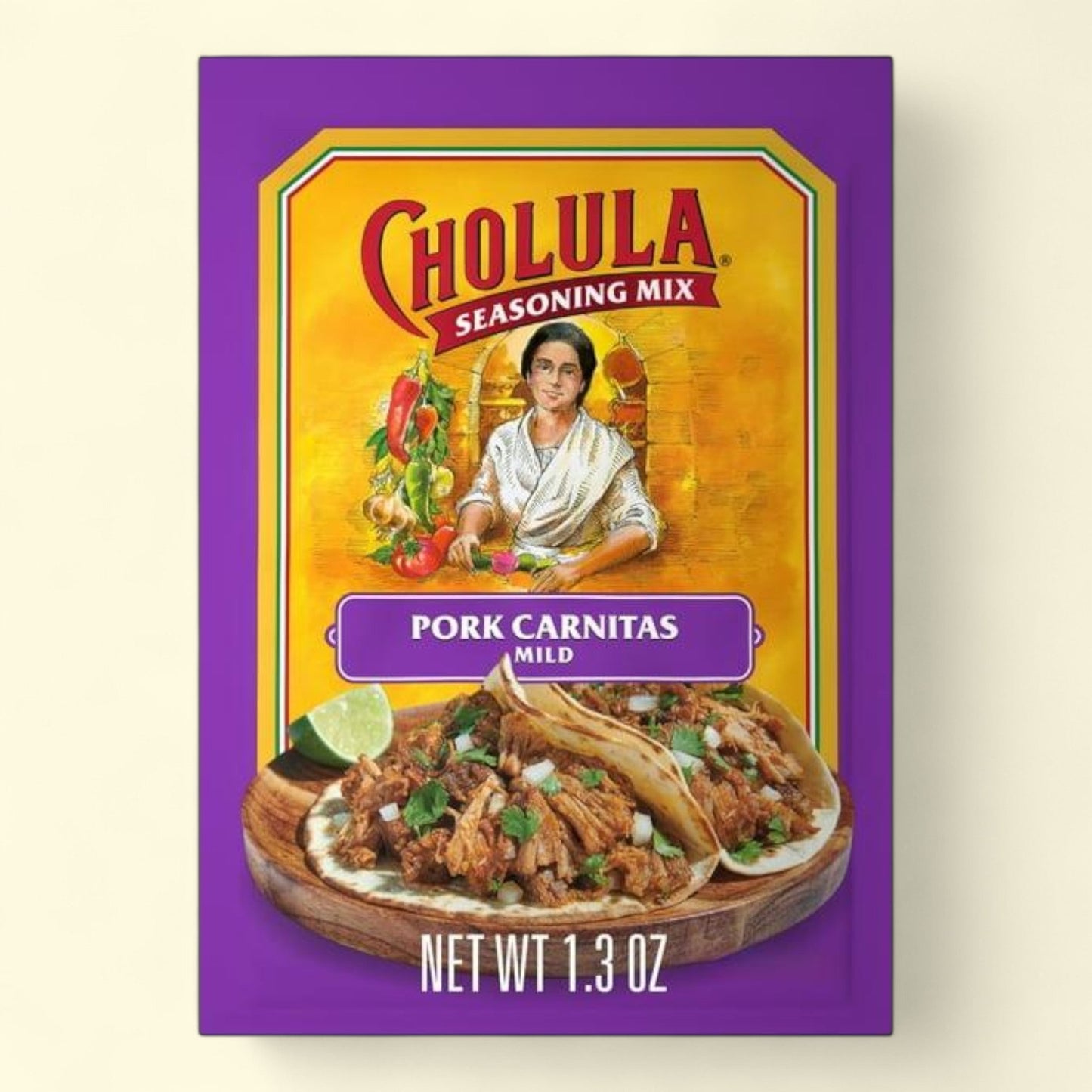 Cholula Pork Carnitas Seasoning Mix, 1.3 oz — authentic US product shipped worldwide by Treatspree