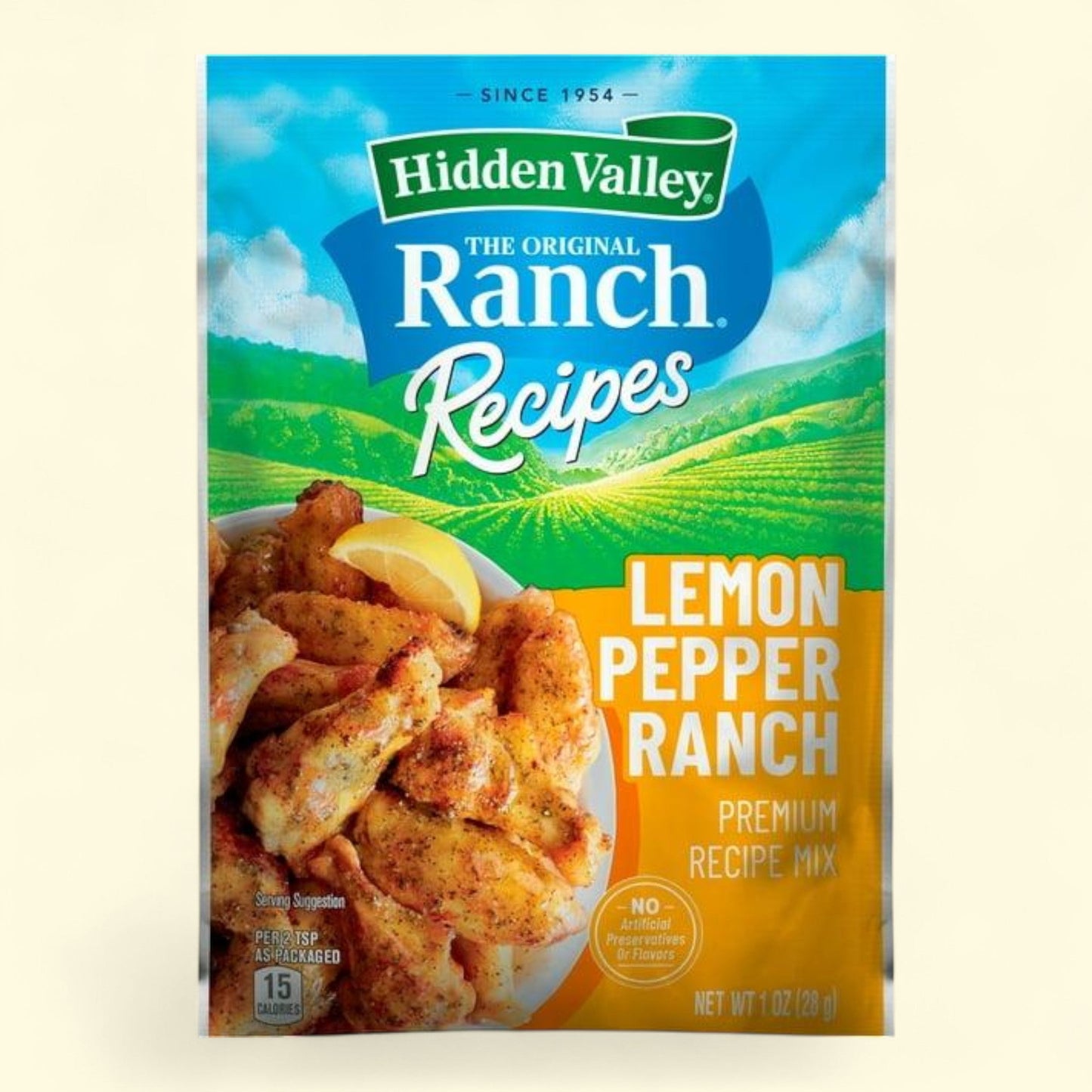 Hidden Valley Ranch Recipes Lemon Pepper Ranch Premium Recipe Mix, ... — authentic US product shipped worldwide by Treatspree