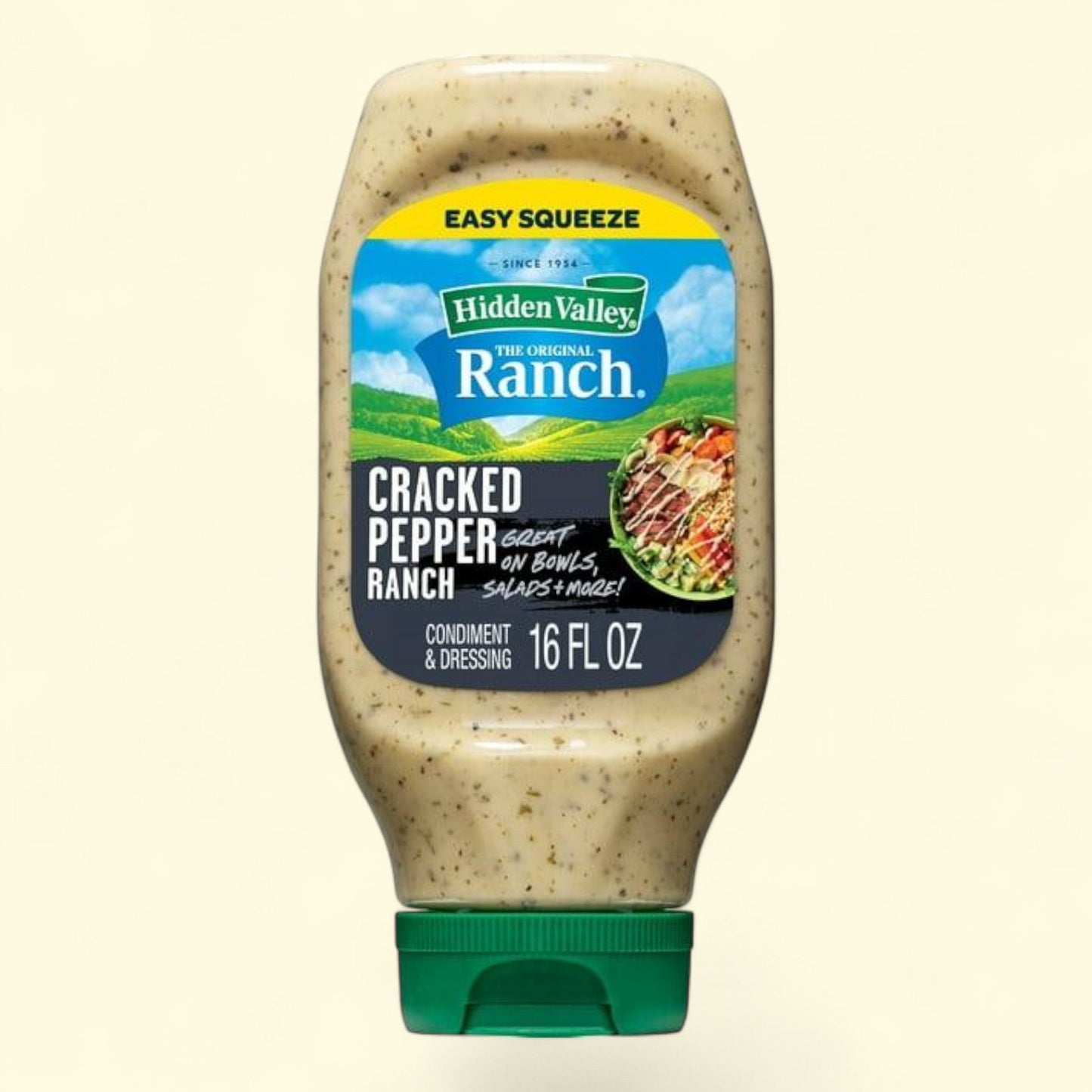 Hidden Valley Cracked Pepper Ranch Dressing, 16 oz — authentic US product shipped worldwide by Treatspree