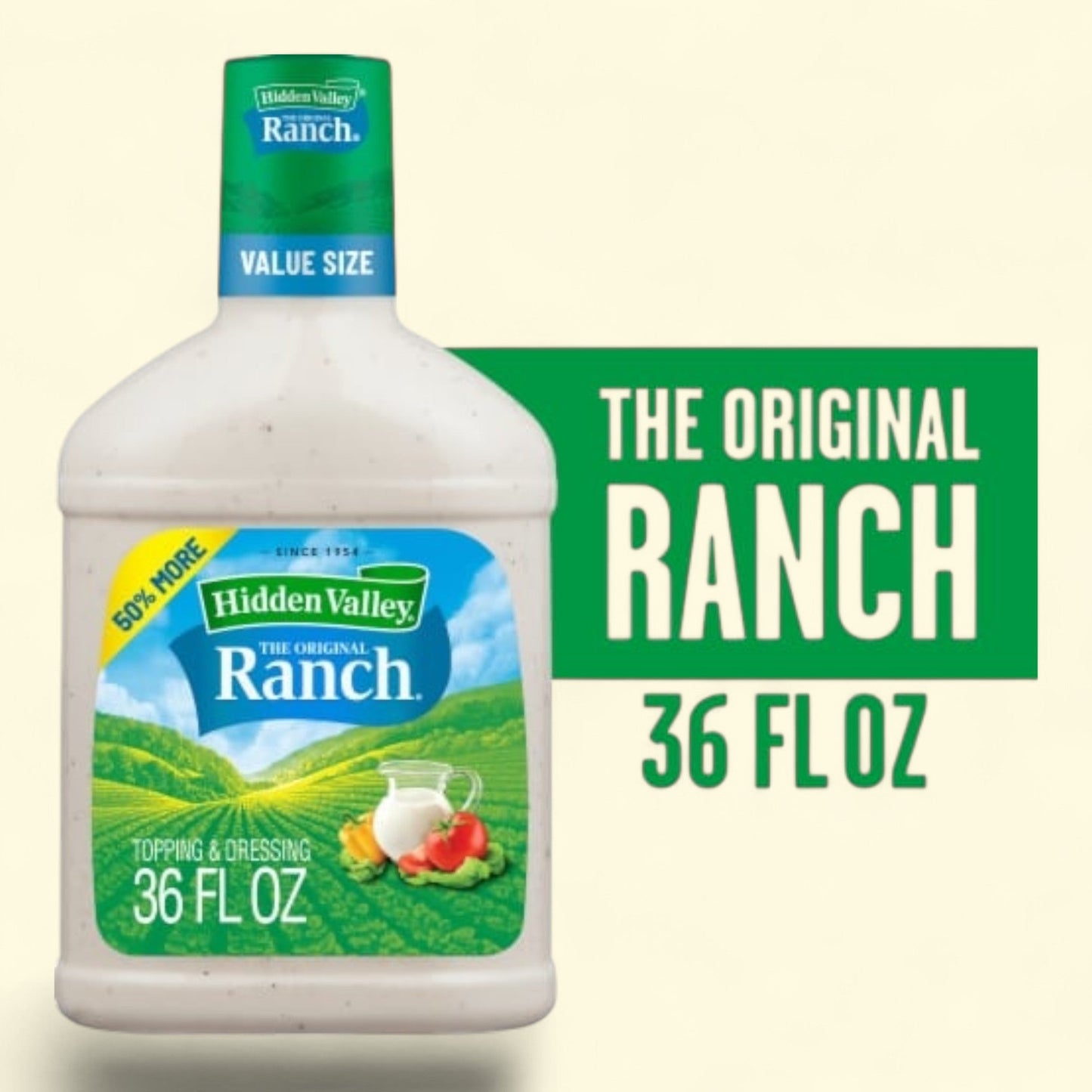 Hidden Valley Original Ranch Dressing, 36 oz