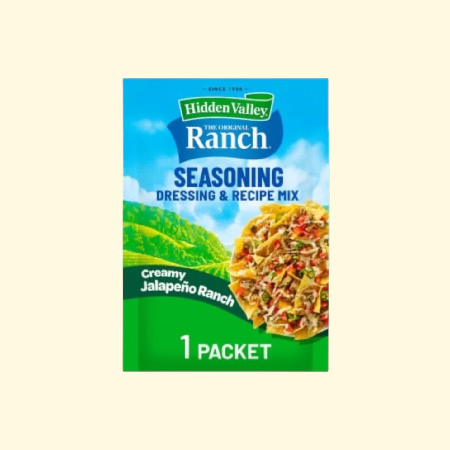 Hidden Valley Creamy Jalapeno Ranch Seasoning, 1 oz — authentic US product shipped worldwide by Treatspree