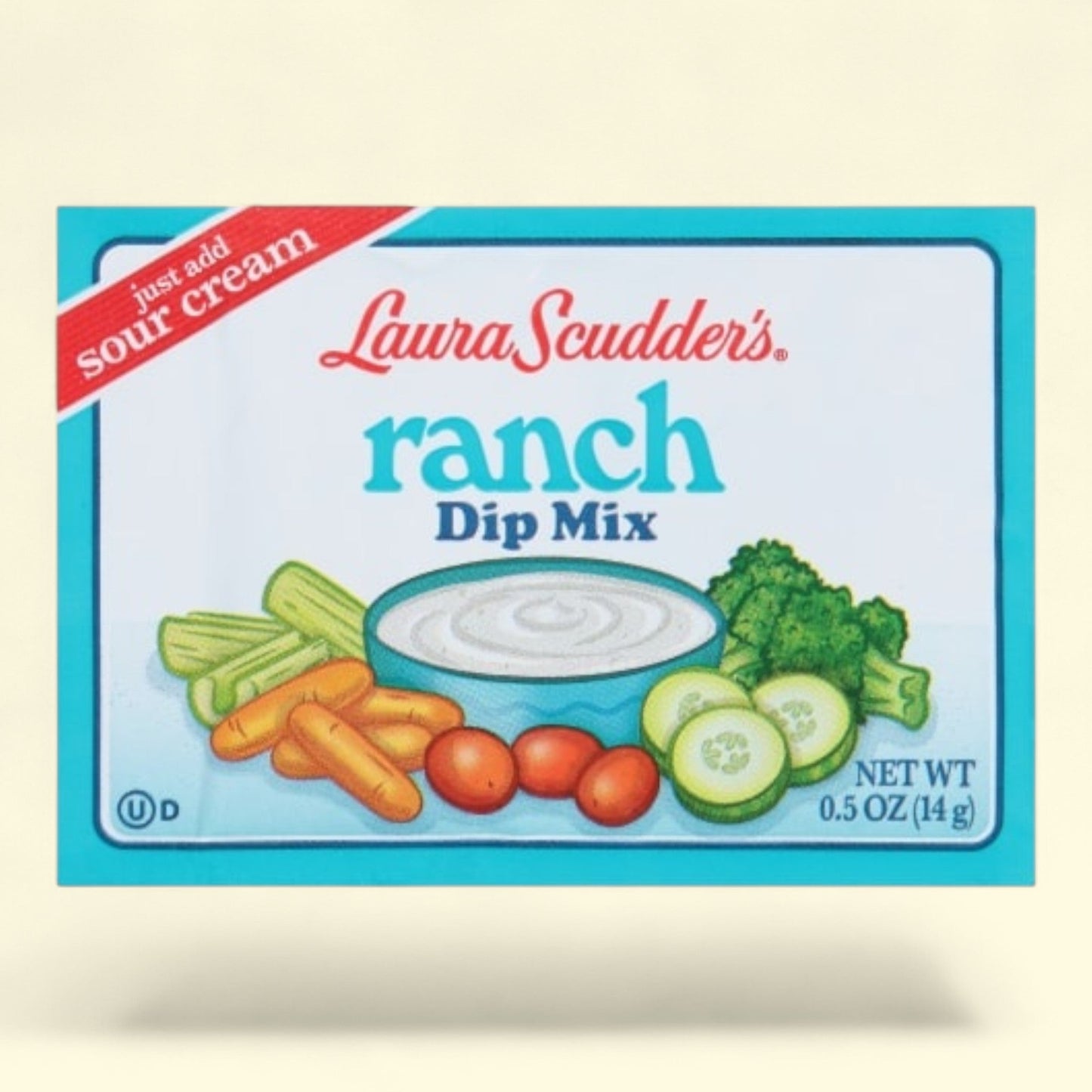 Laura Scudder's Ranch Dry Dip Mix, 0.5 oz — authentic US product shipped worldwide by Treatspree