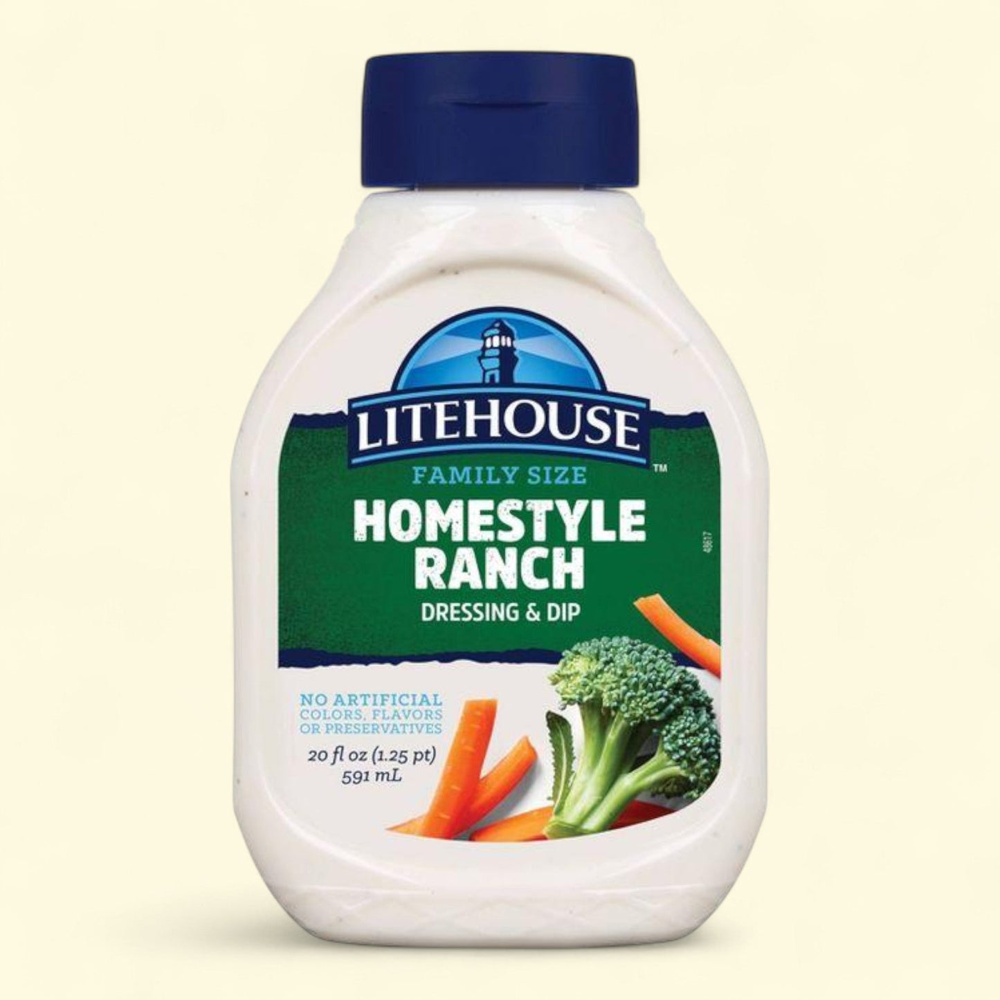 Litehouse Ranch Dressing, 20 fl oz — authentic US product shipped worldwide by Treatspree