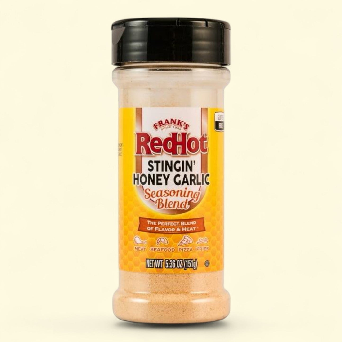 Frank's RedHot Stingin' Honey Garlic Seasoning Blend, 5.36 oz — authentic US product shipped worldwide by Treatspree