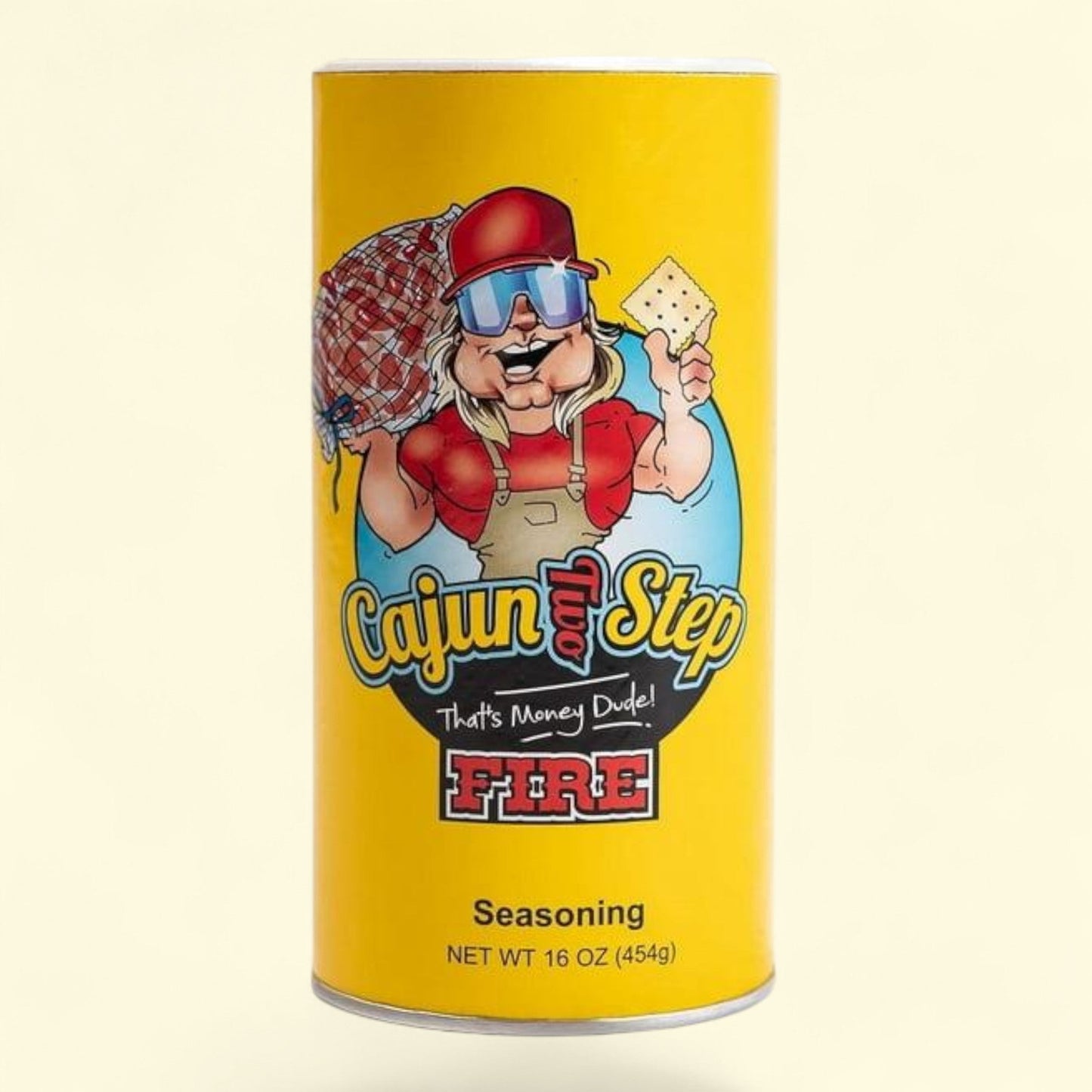 Cajun Two Step Fire, All Purpose Seasoning, 16 oz