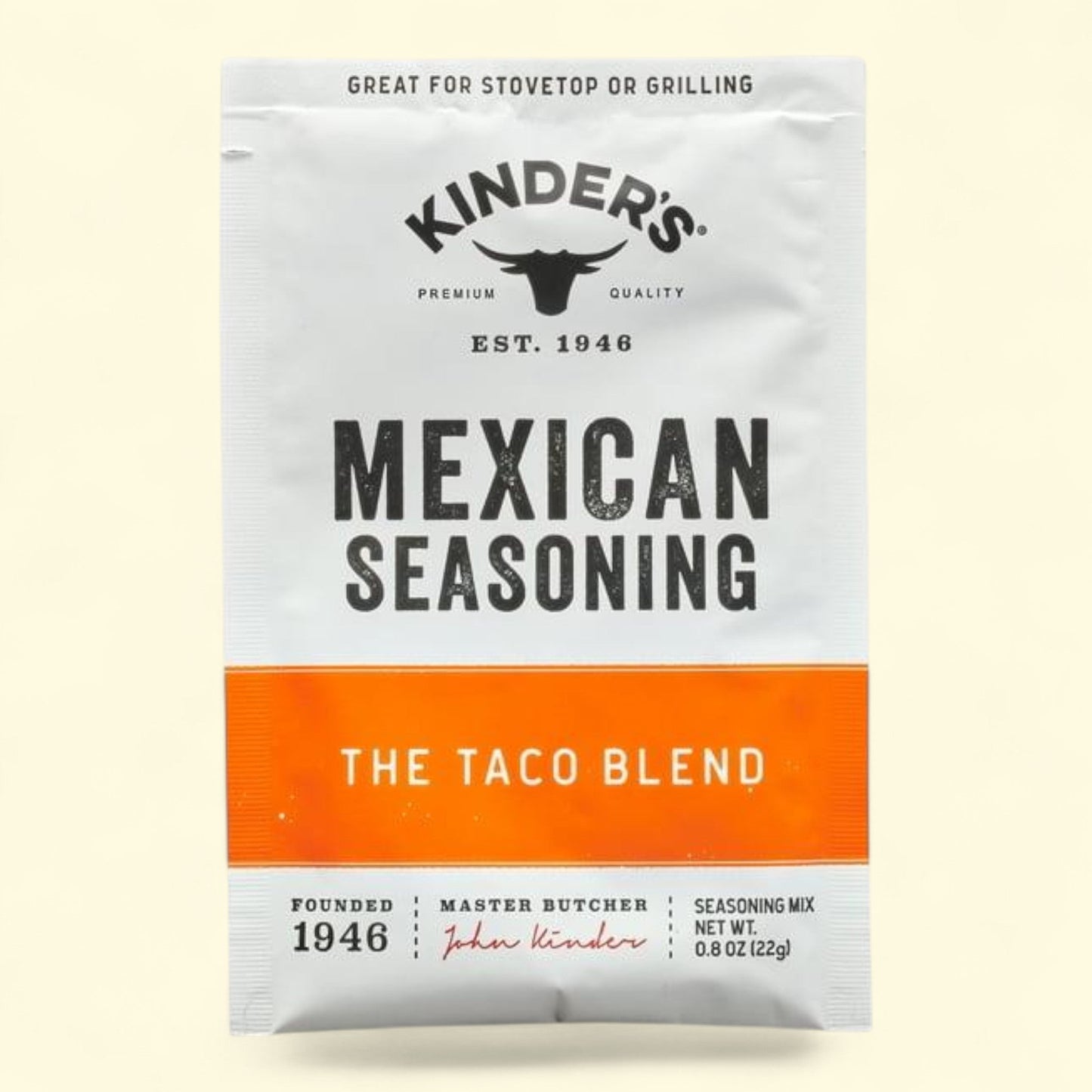 Mélange d'assaisonnement sec pour tacos Kinder, 28 g