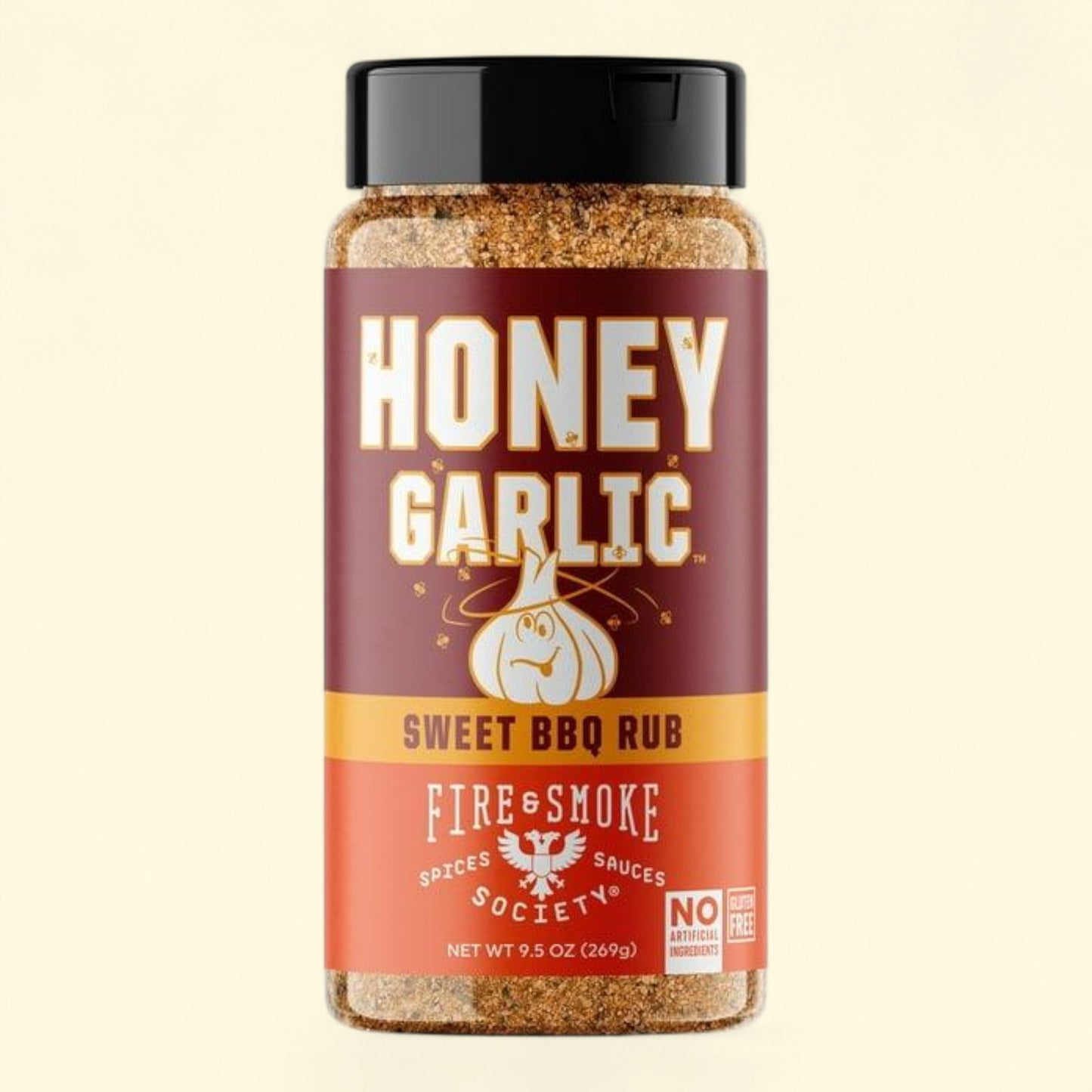 Fire & Smoke Society Honey Garlic BBQ Rub, 9.5 Ounce