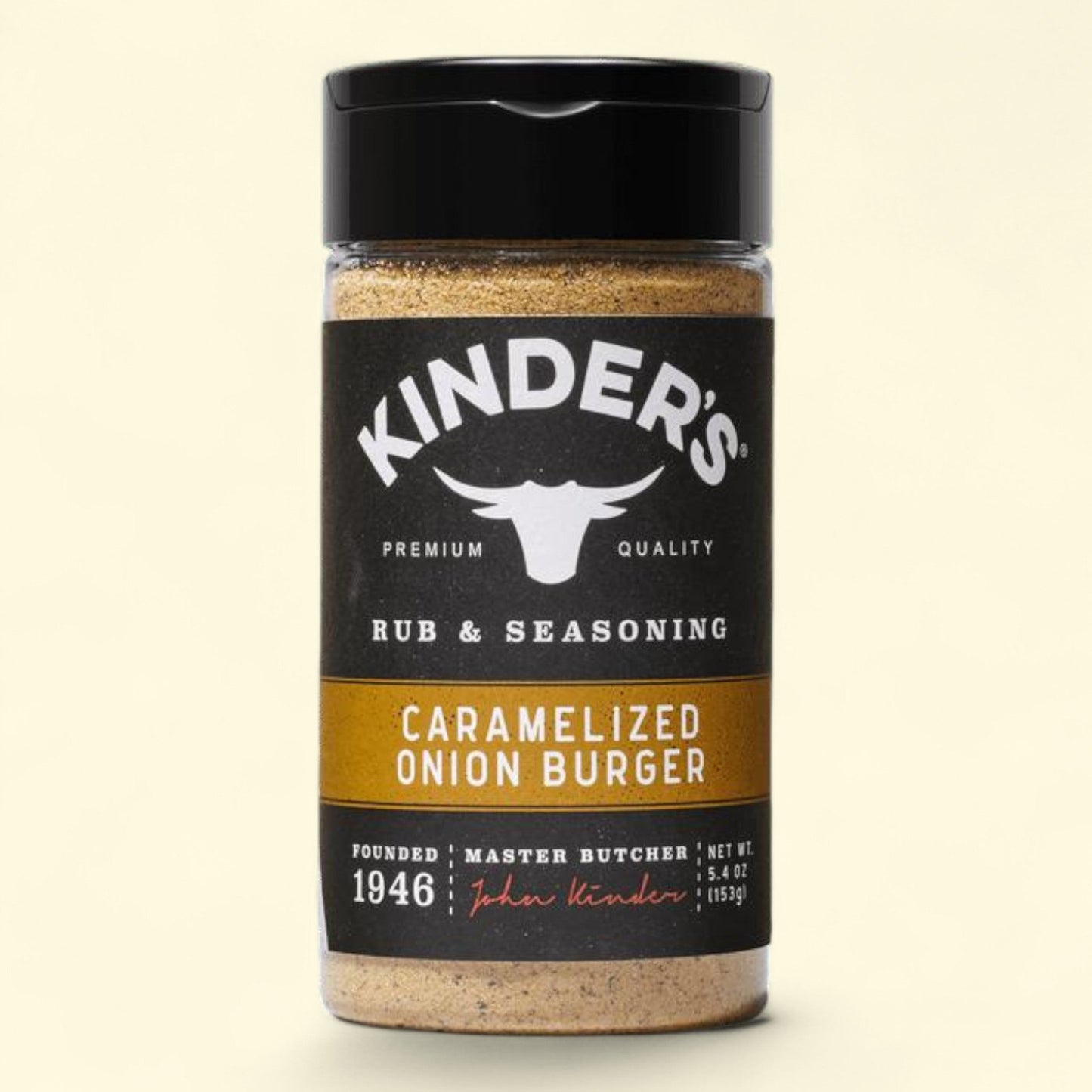 Kinder's Burger Barbecue Rub and Seasoning, 5.4 oz