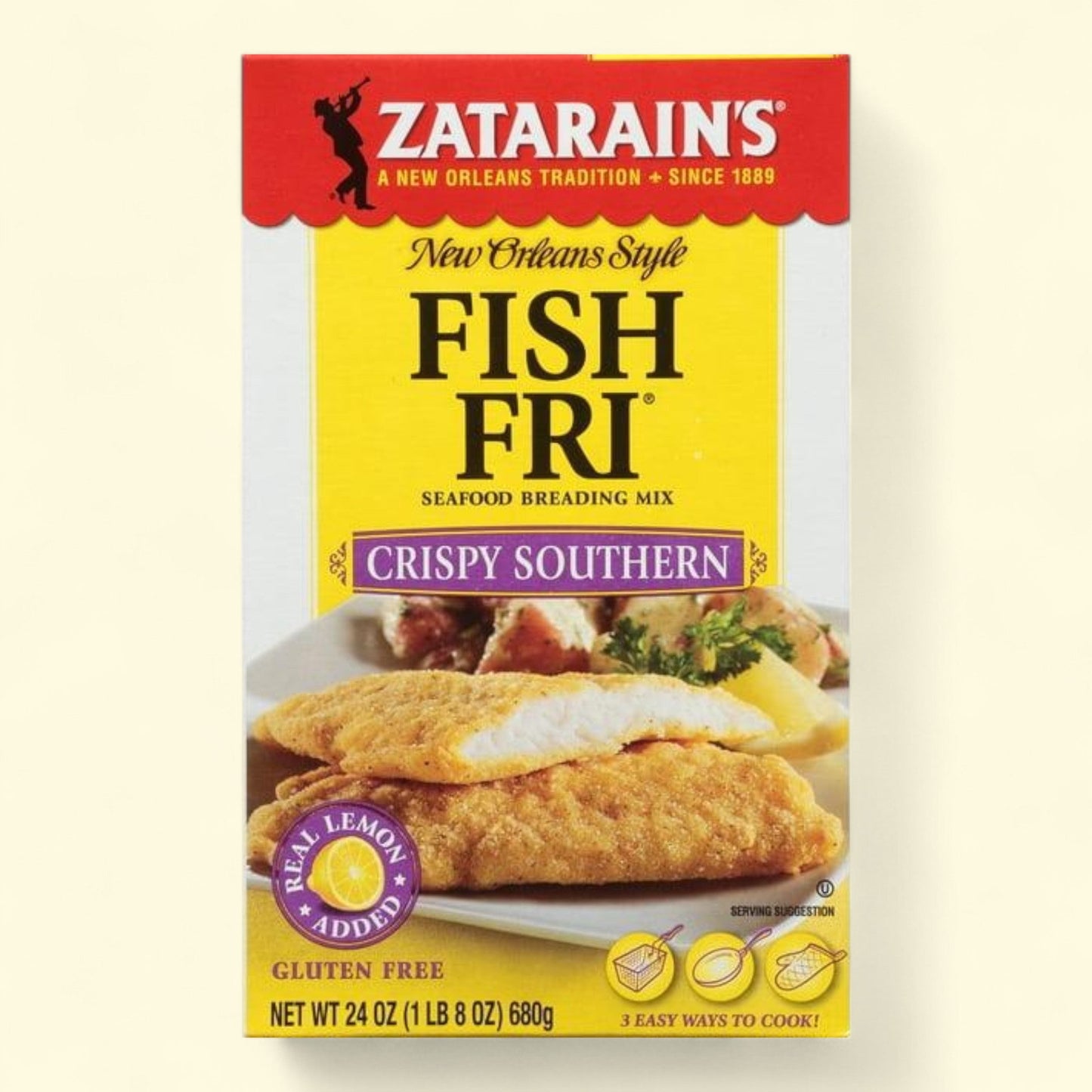 Zatarain's Crispy Southern Fish Fri, 24 oz