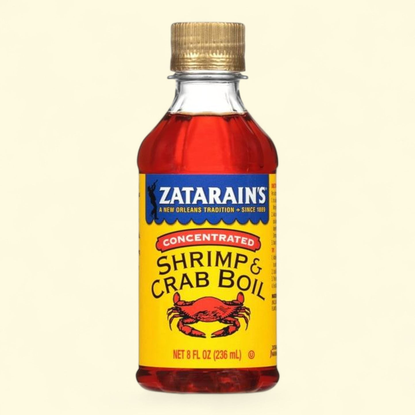 Zatarain's Liquid Crab Boil, 8 fl oz Bottle